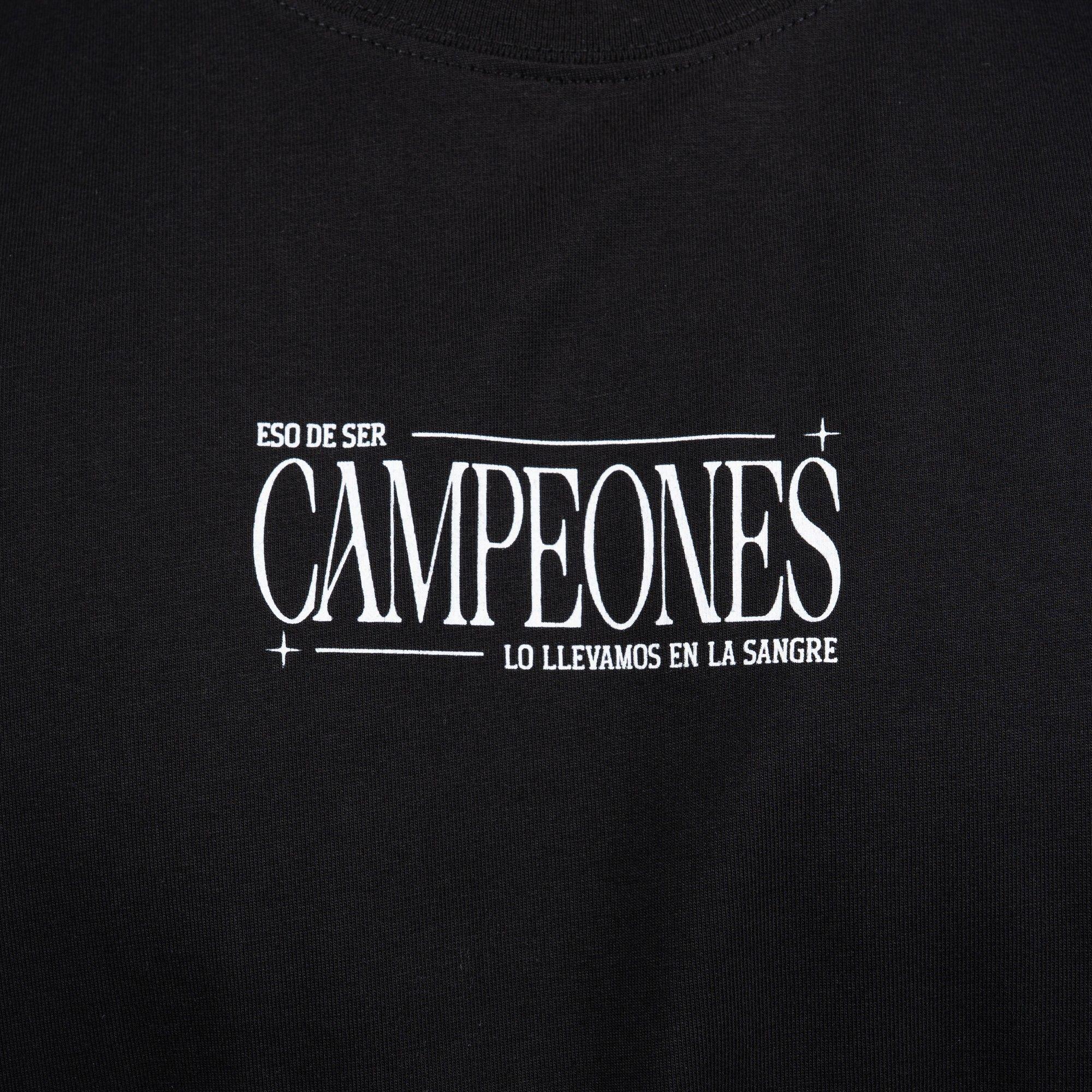 Polera Colo-Colo Urbano "CAMPEONES" Negro-2