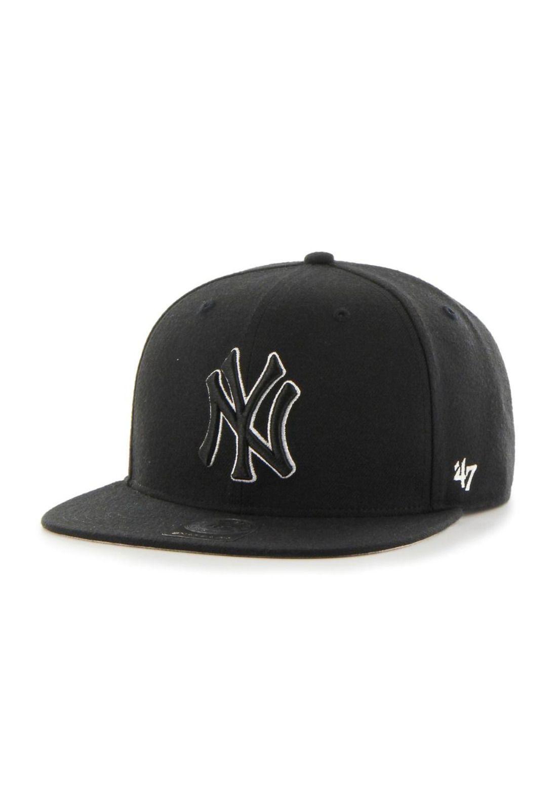 Jockey New York Yankees No Shot Black Captain-0