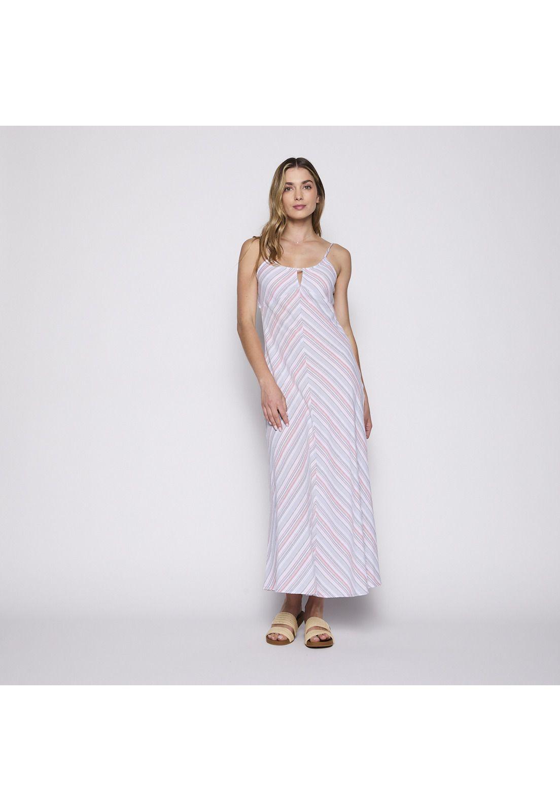 Vestido Reef Women Light Blue Multicolor-0