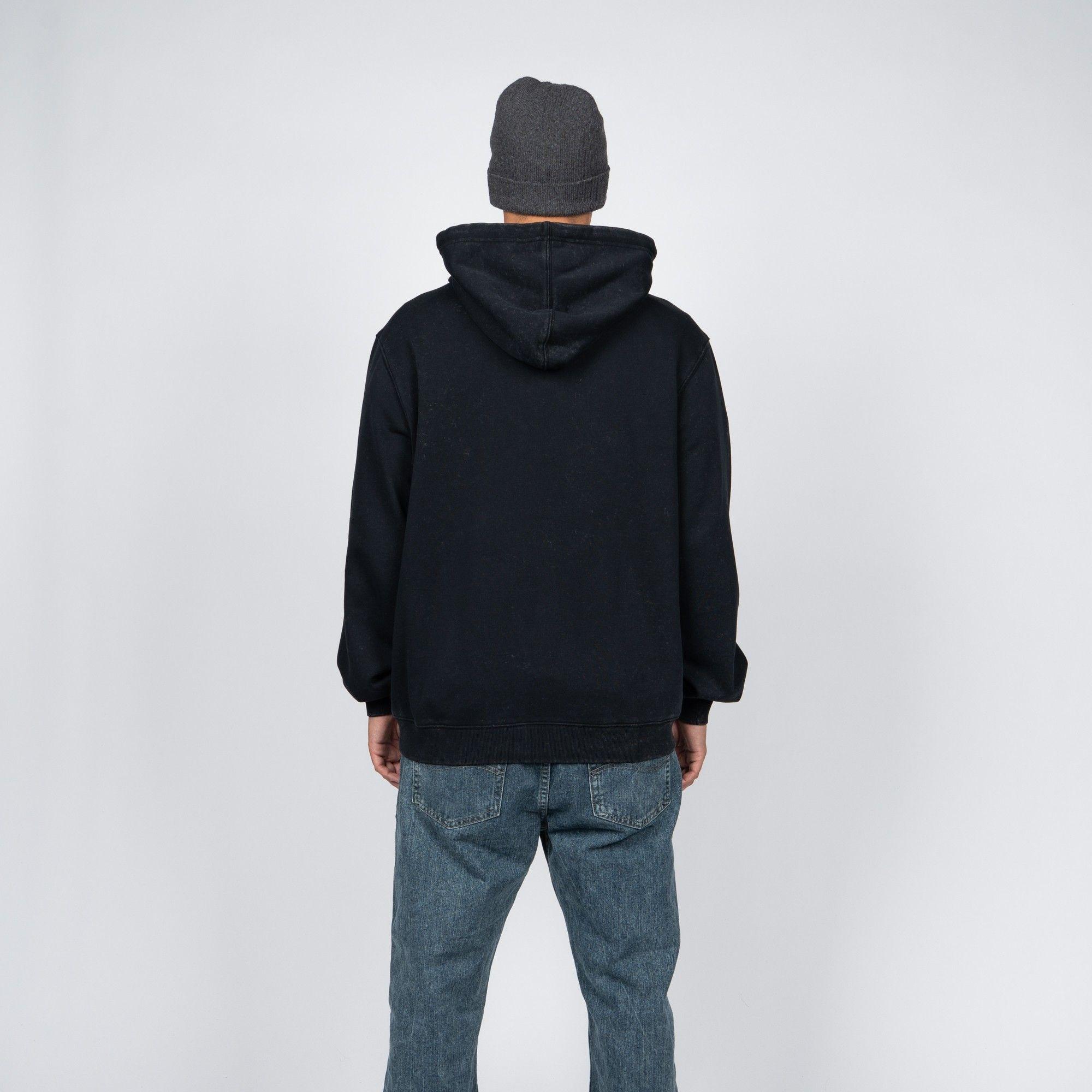 Polerón Hoodie Nixon Men Tiny Logo Black-1