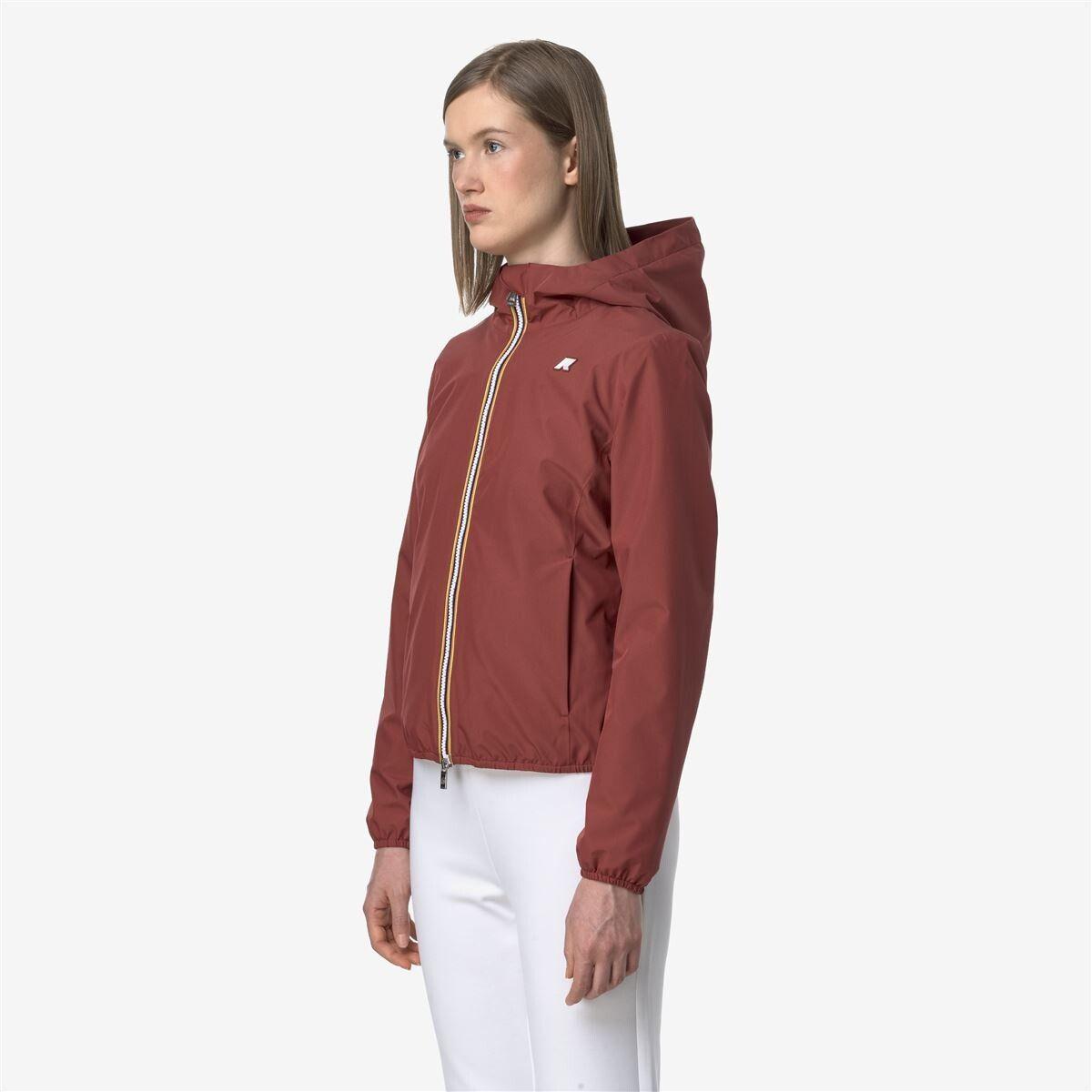 Chaqueta Women Impermeable Lily Stretch Poly Red Brownish-2
