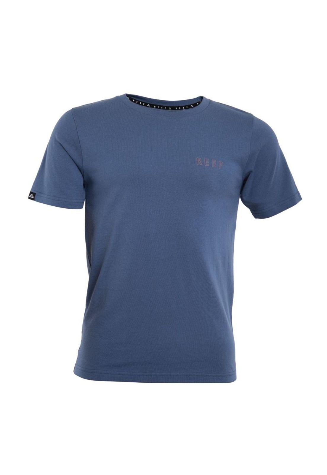Polera Kids Palm Blue Burgundy-0