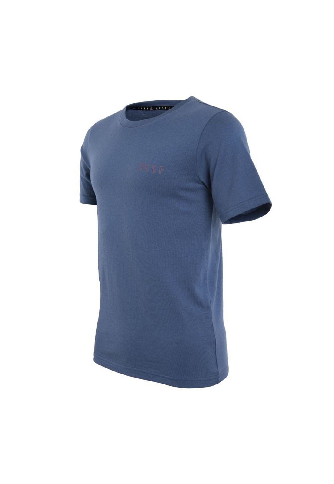 Polera Kids Palm Blue Burgundy-1