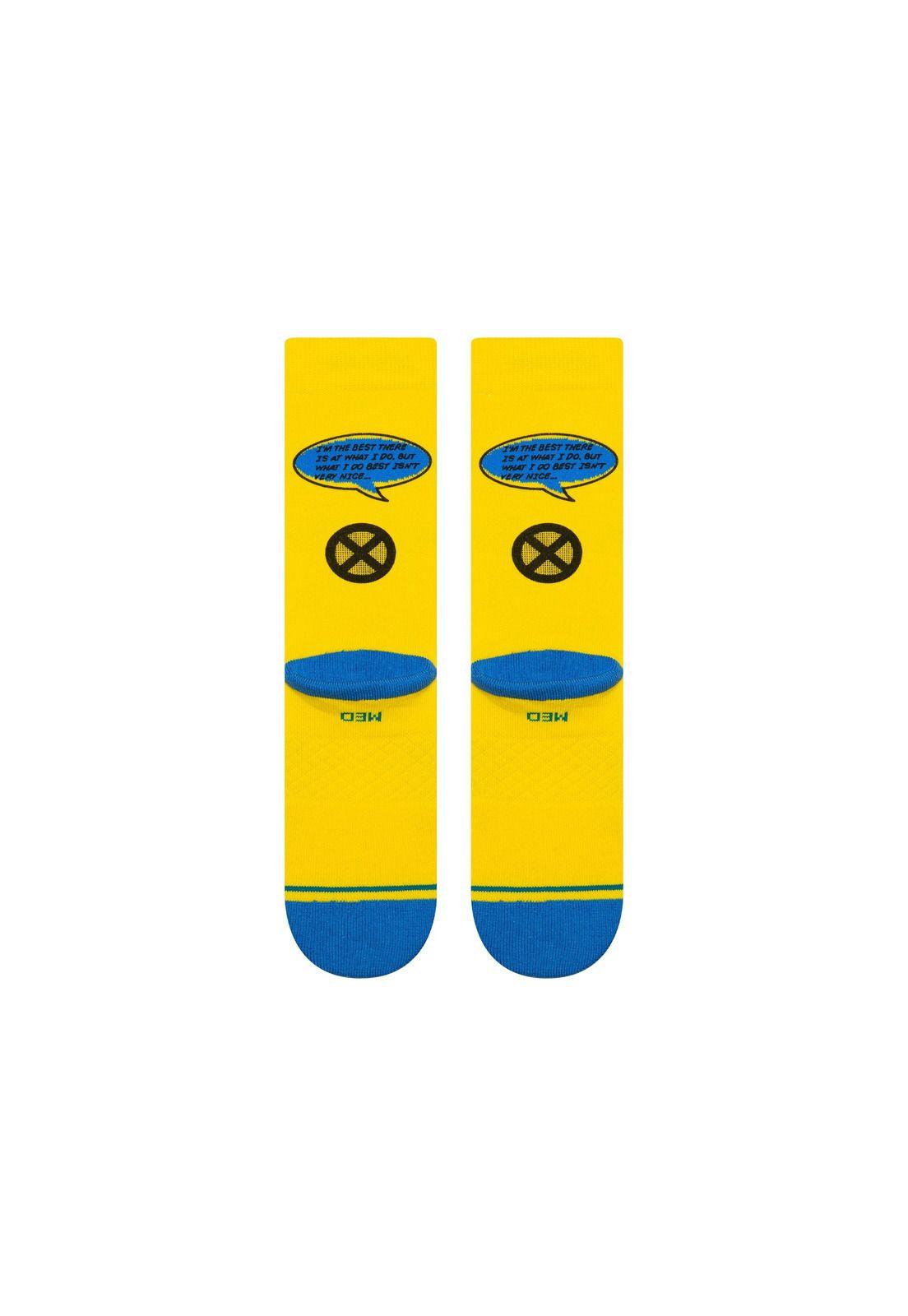 Stance Sock Men Wolverine Crew Yellow-2