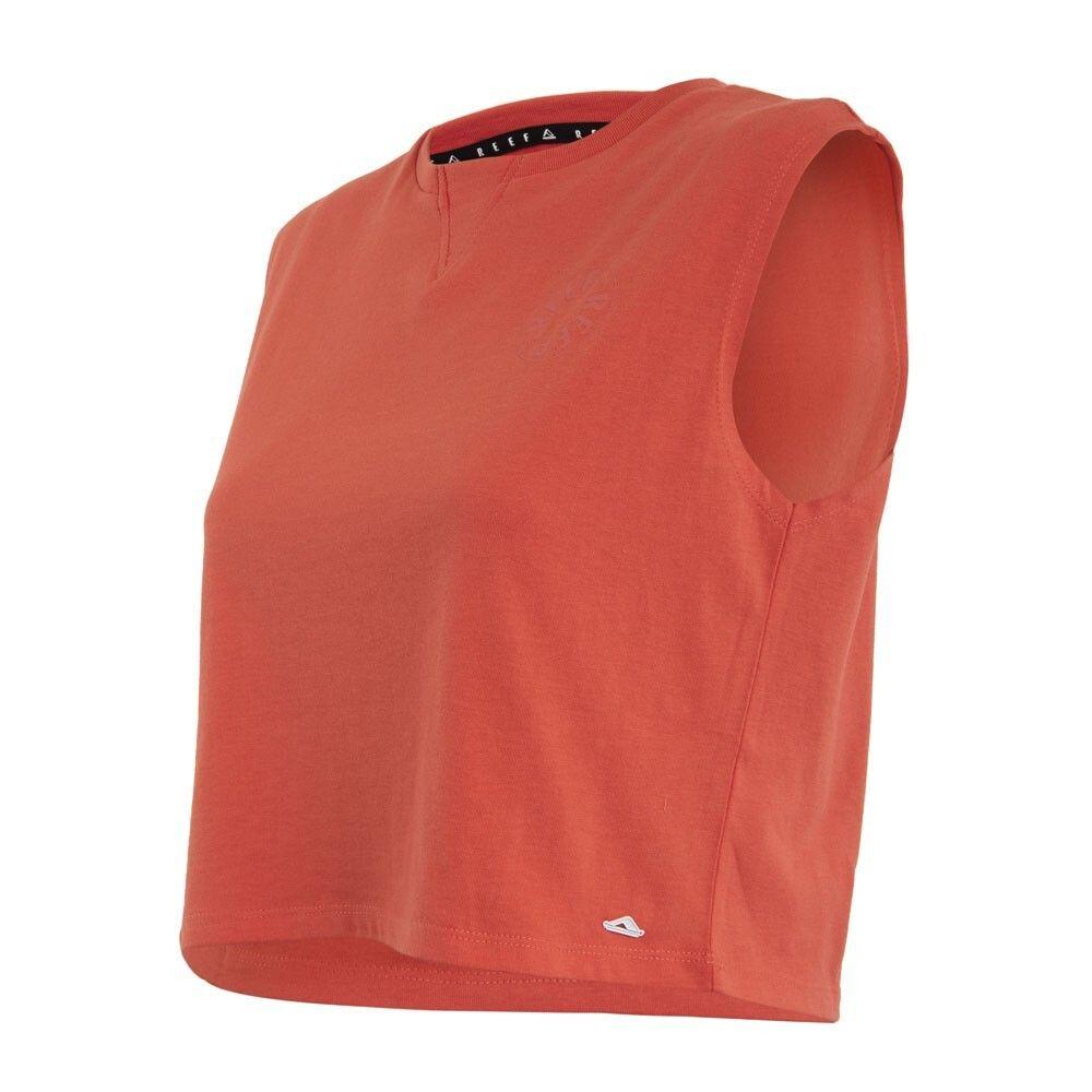 Polera Kids Crop Top Red-1