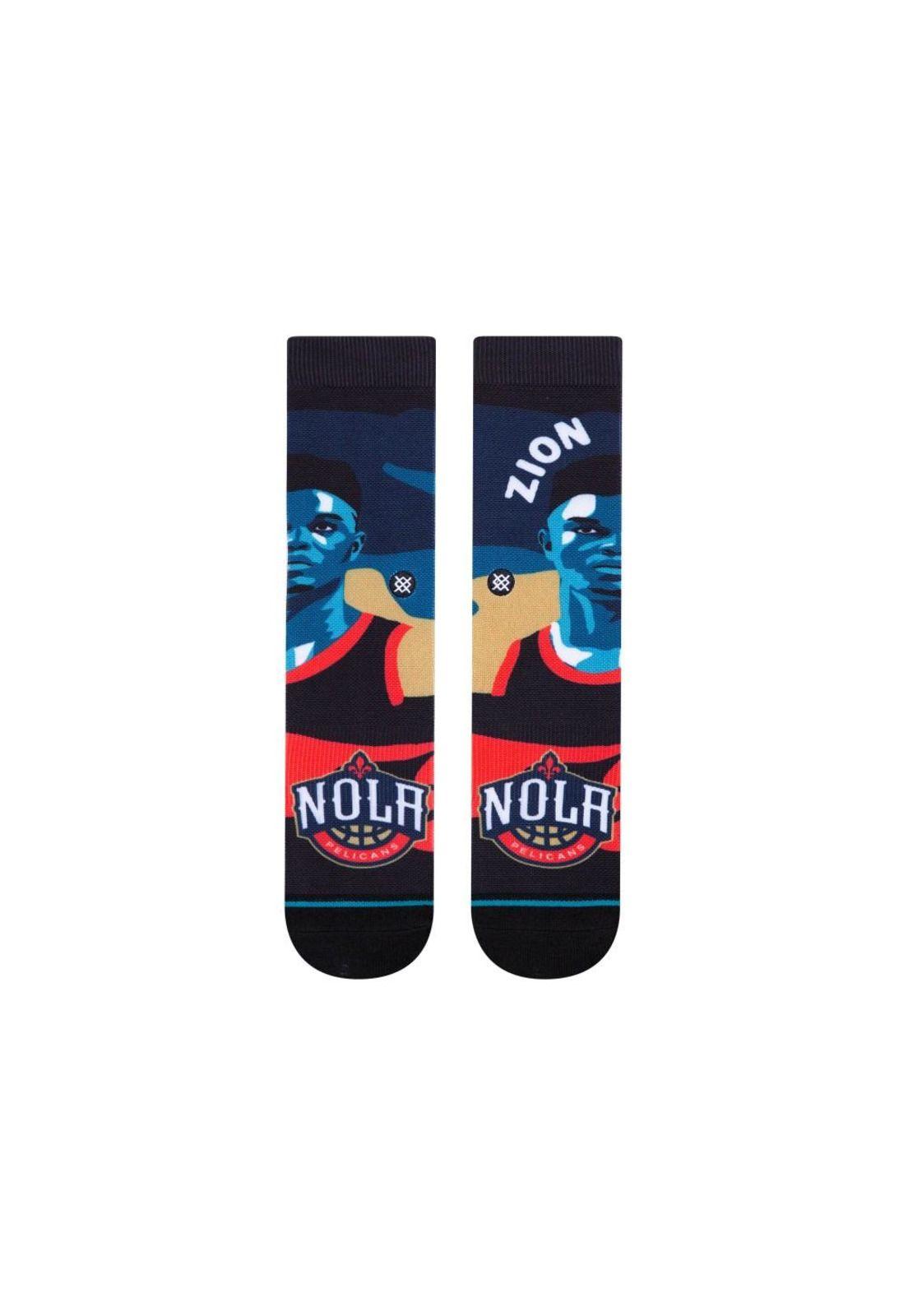 Stance Sock Zion Williamson Blue-1