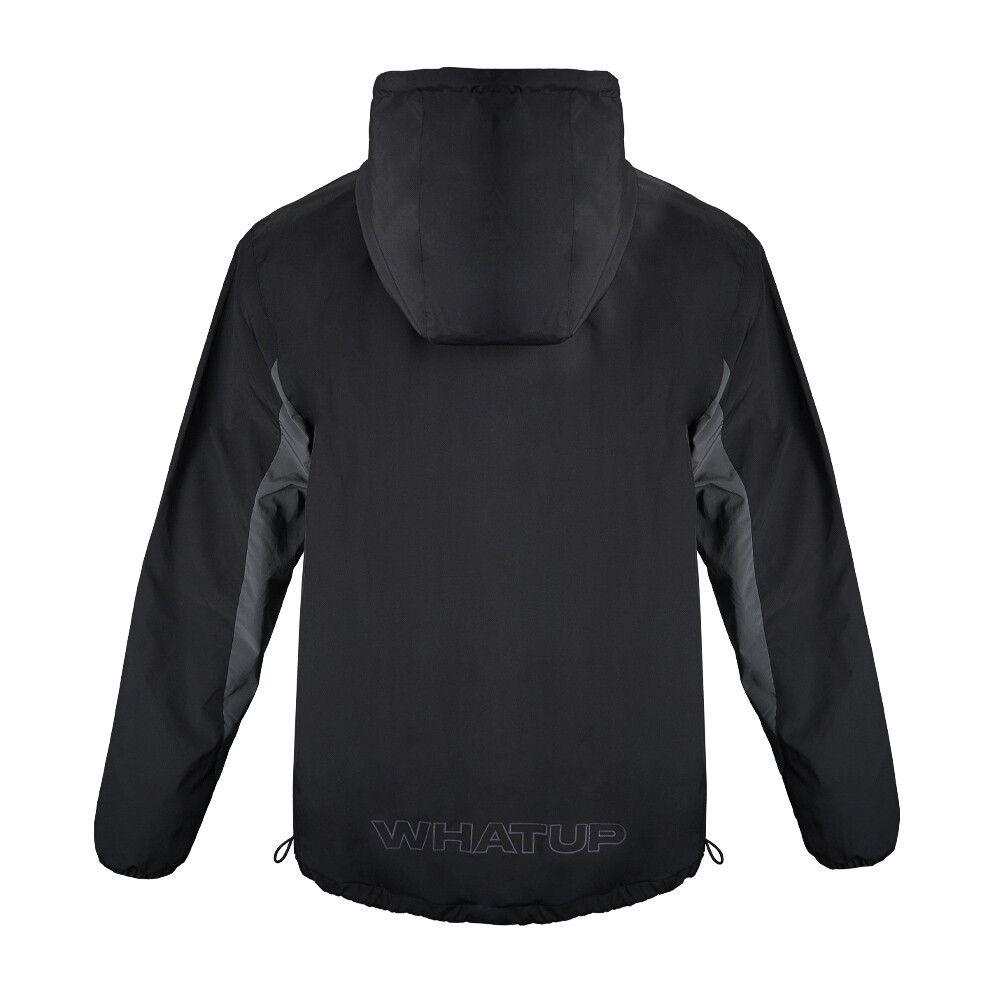 Cortaviento Whatup Hombre Black Grey-1