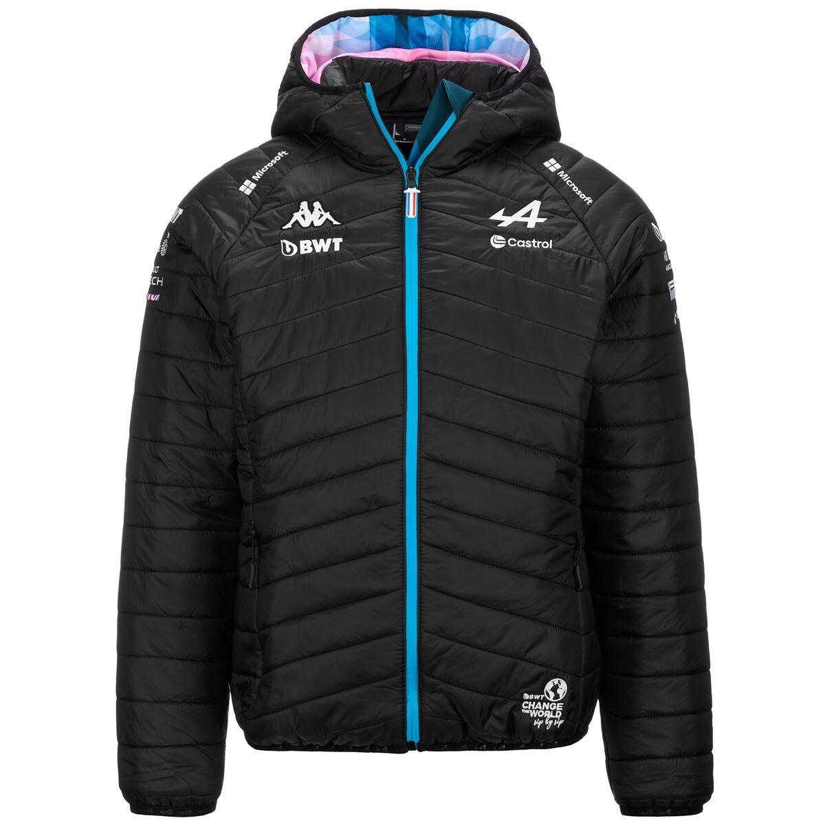 Parka Kappa Men Aboucou Alpine F1 Black-0