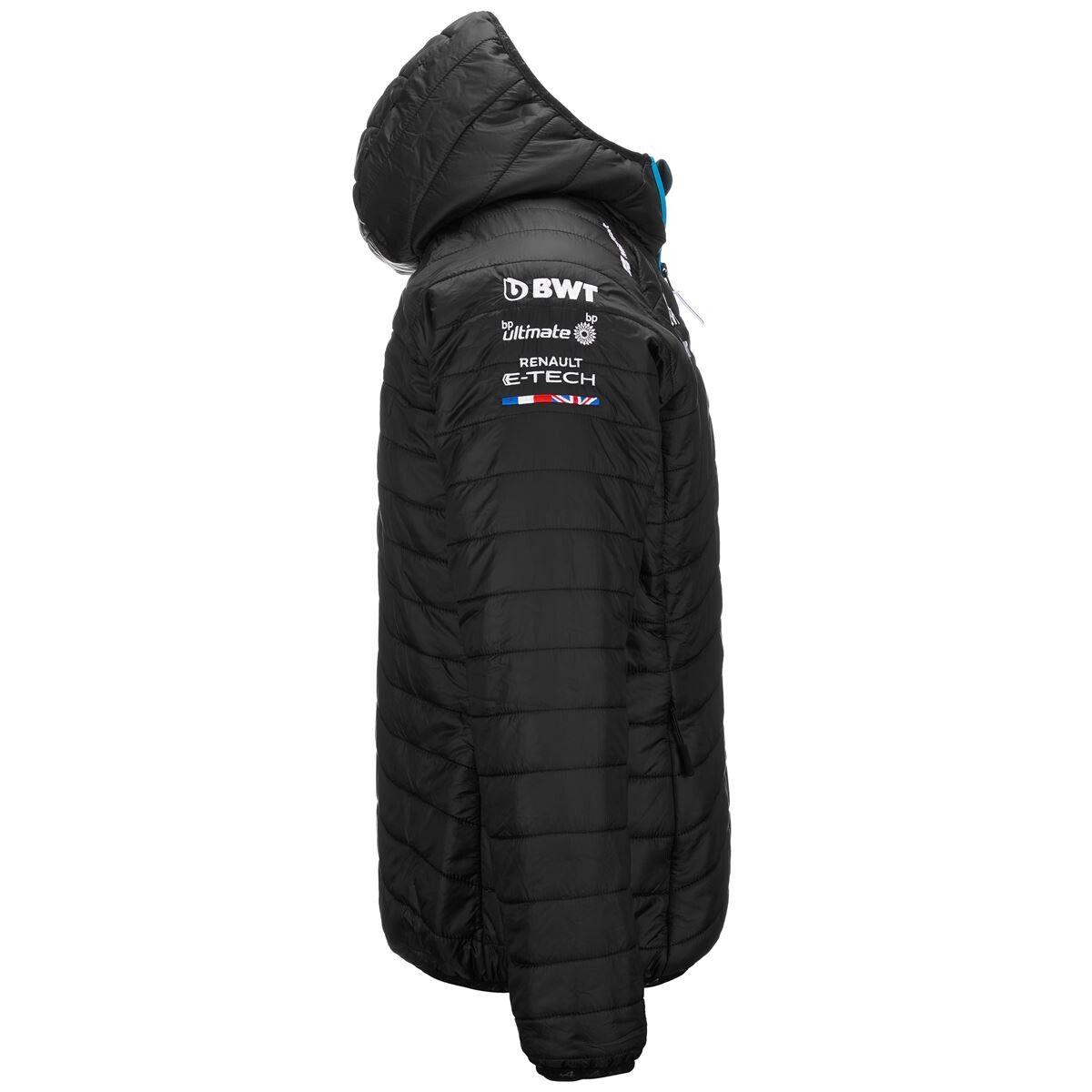 Parka Kappa Men Aboucou Alpine F1 Black-1
