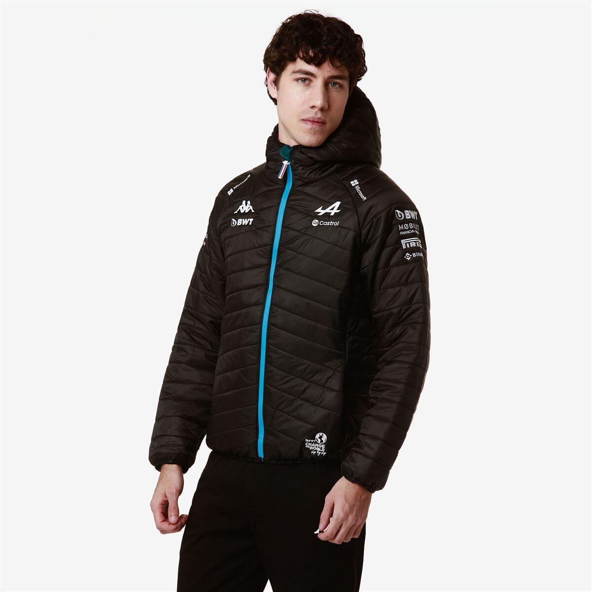 Parka Kappa Men Aboucou Alpine F1 Black-5