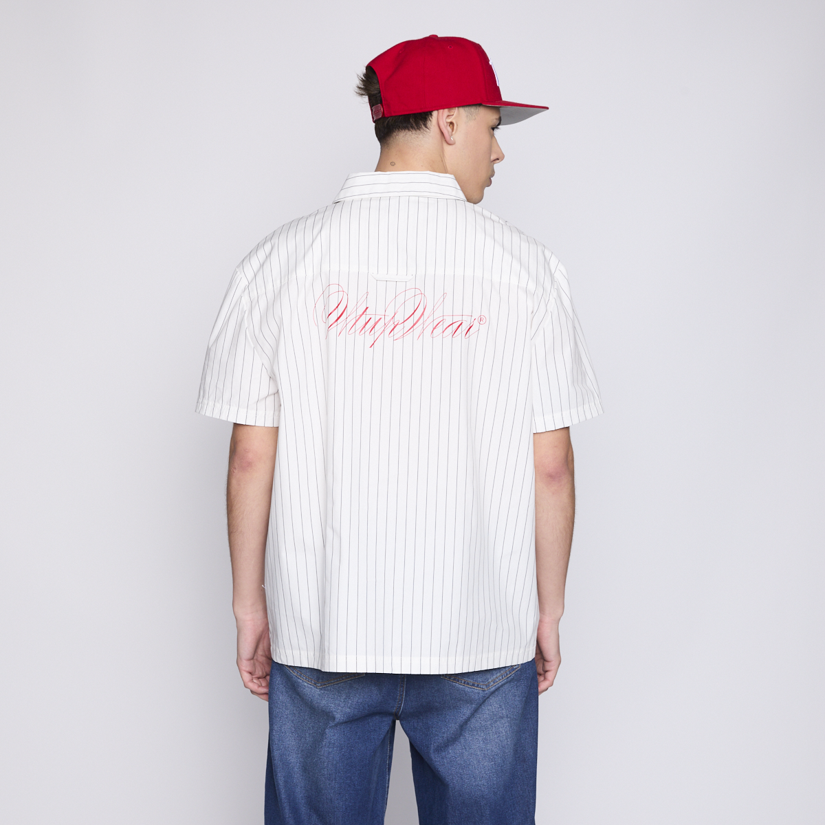 Camisa WhatUp Men White Red-1