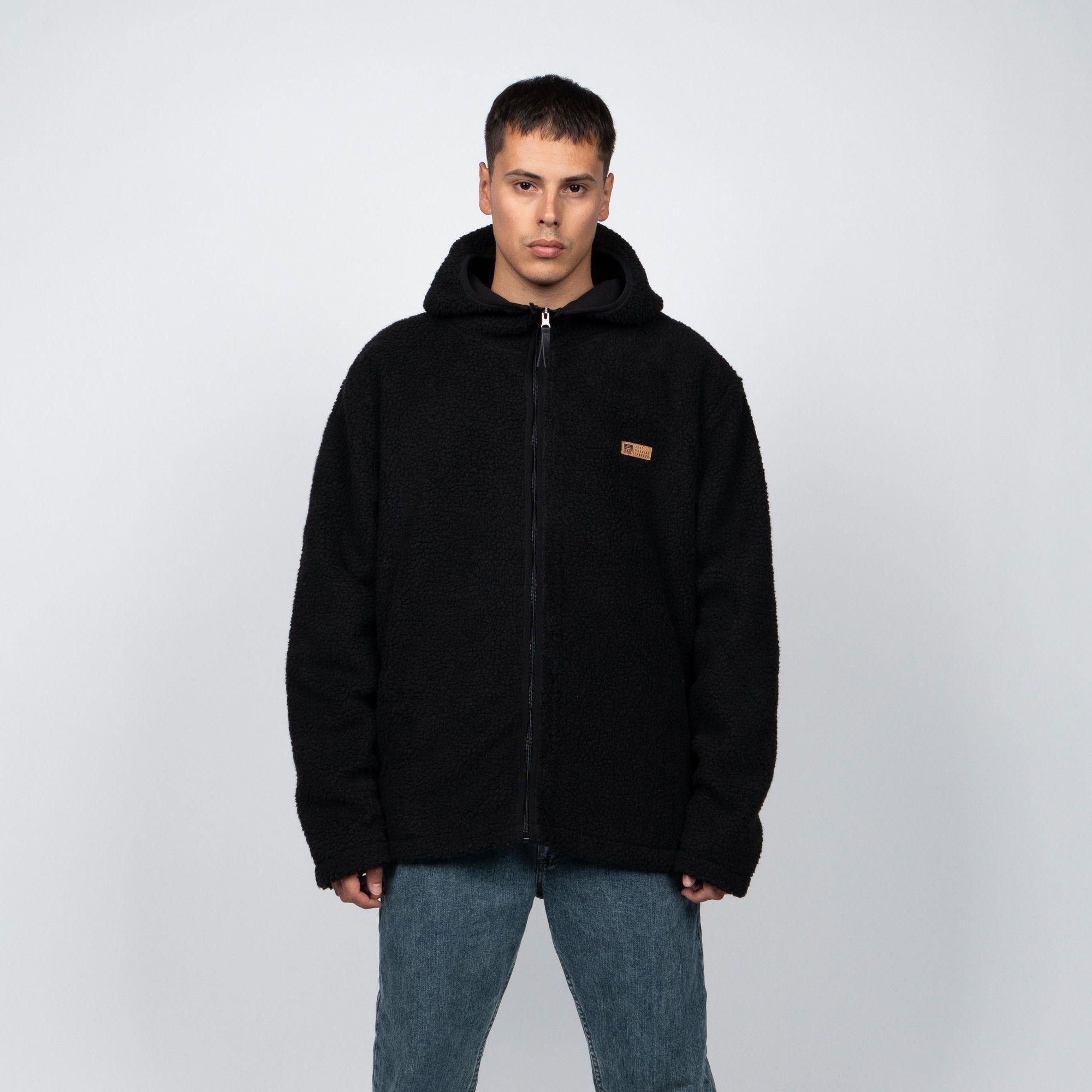 Sherpa Reef Men Full Zipper Black-0