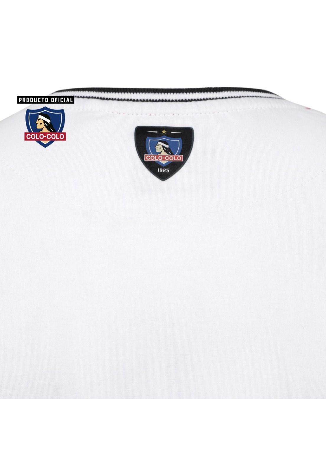Polera Urbana Negra/Blanca Colo-Colo-4