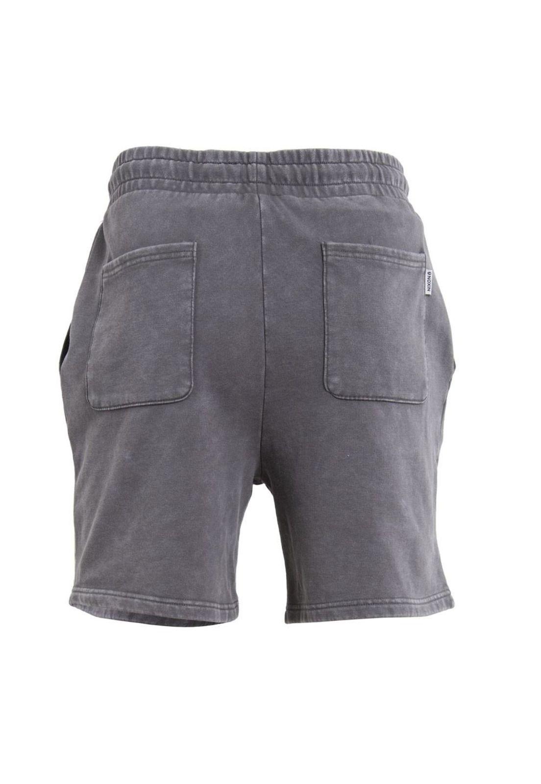 Short Men Solid Grey-2