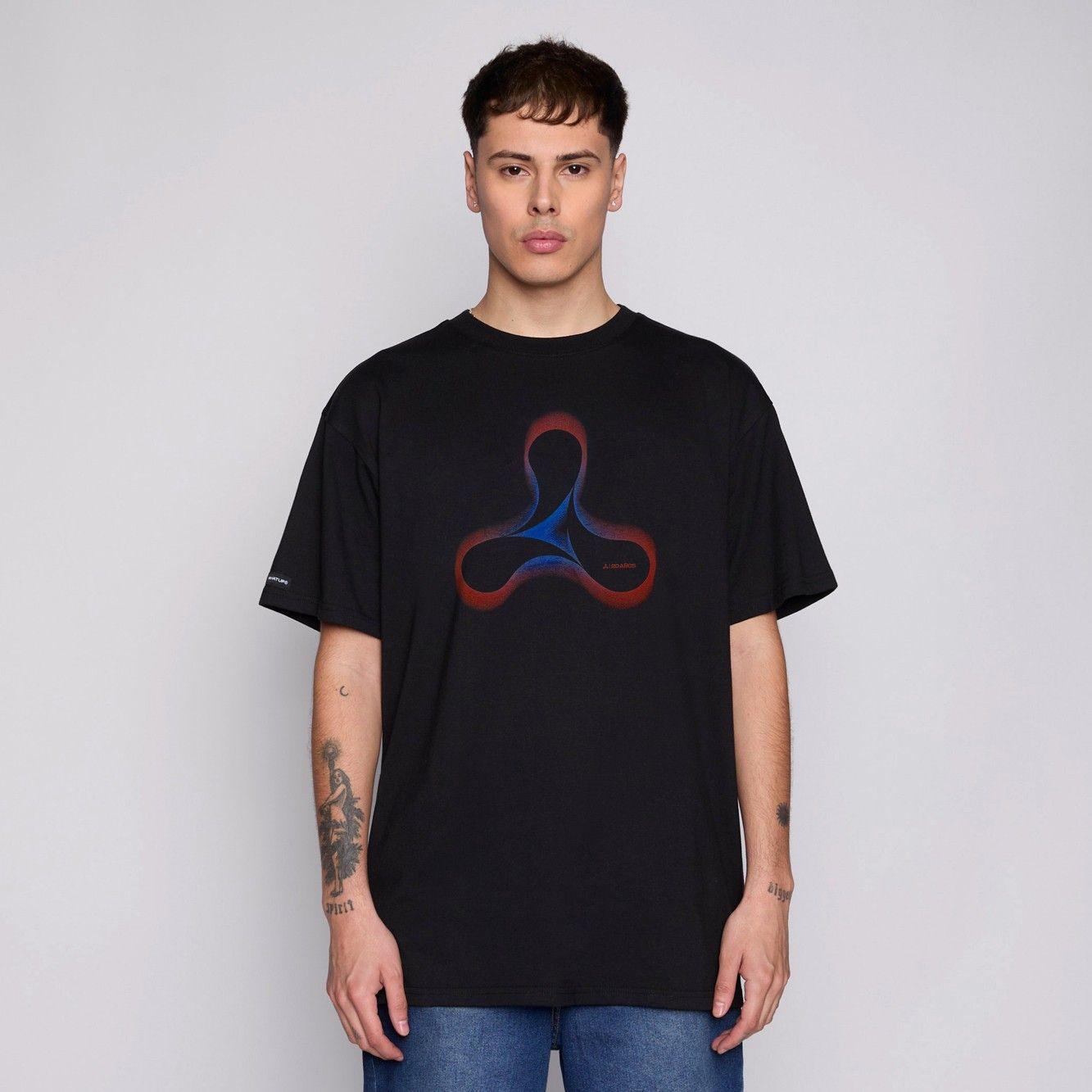 Polera Creamfields x Whatup Black Icon Logo Multi-0