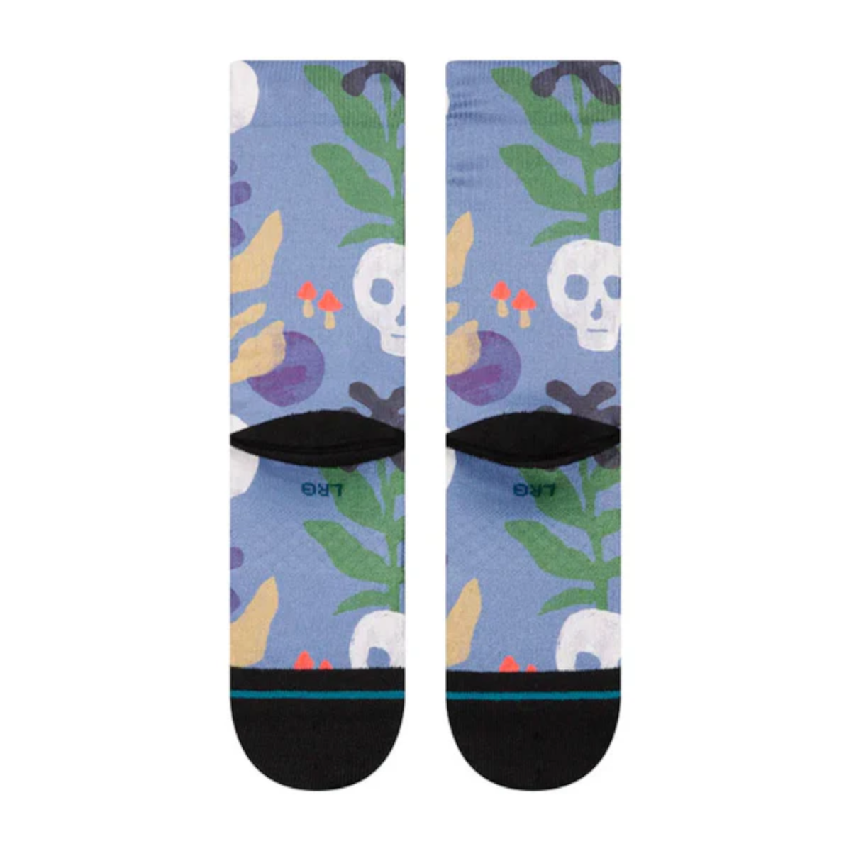 Stance Sock Kids Tropiskull Crew Stone Blue-2