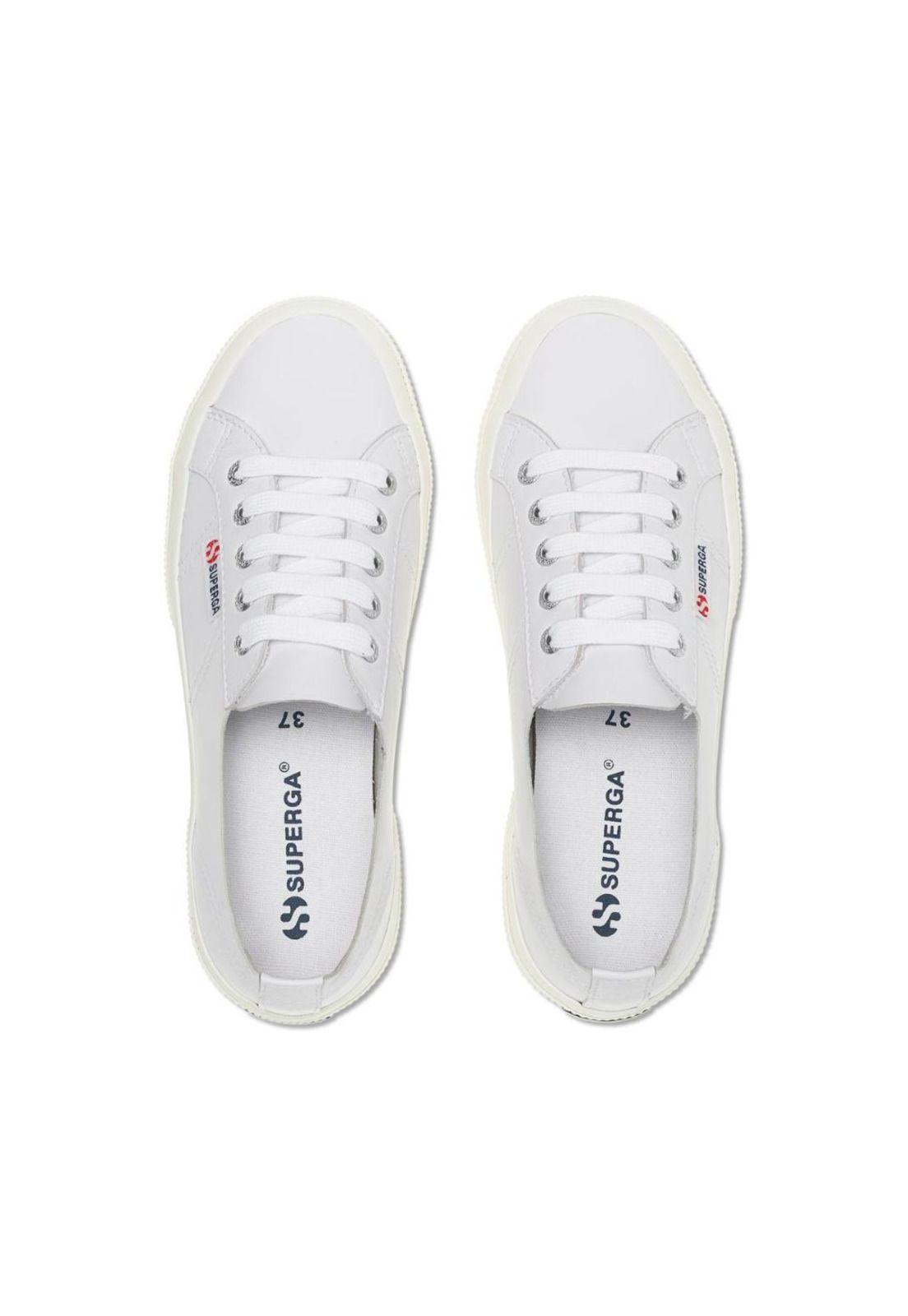 Zapatilla 2750 Unlined Nappa White Silver-3