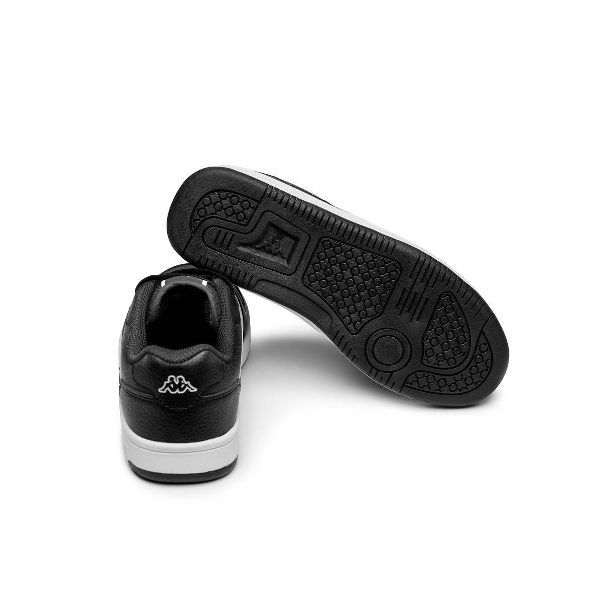 Zapatilla Logo Kappa Karushi Black White-2