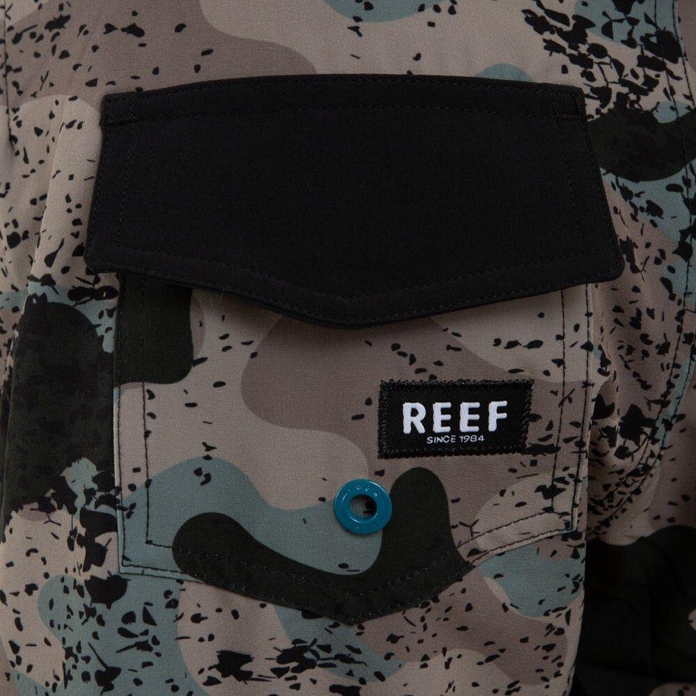 Traje de Baño Kids Camo Black Green Brown-3