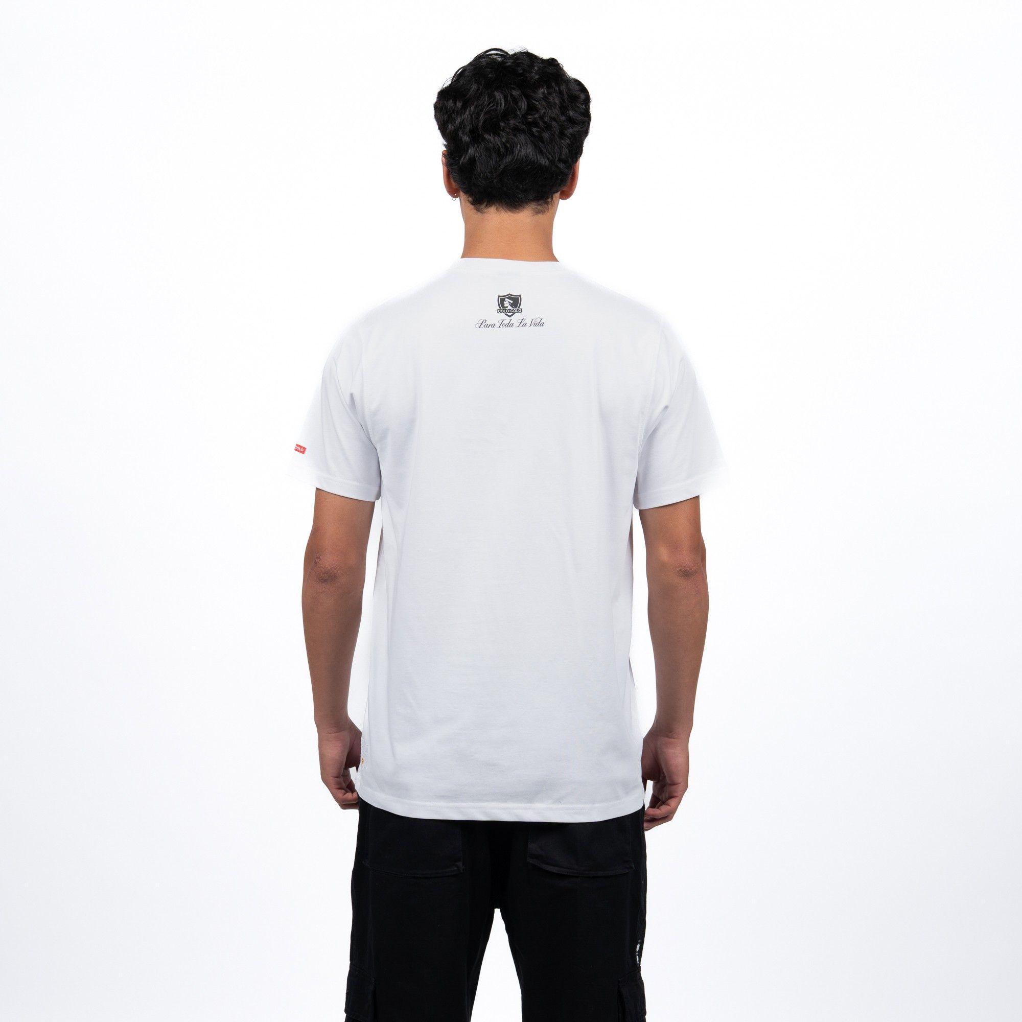 Polera Colo-Colo Urbano "Por el Colo" Blanco-1