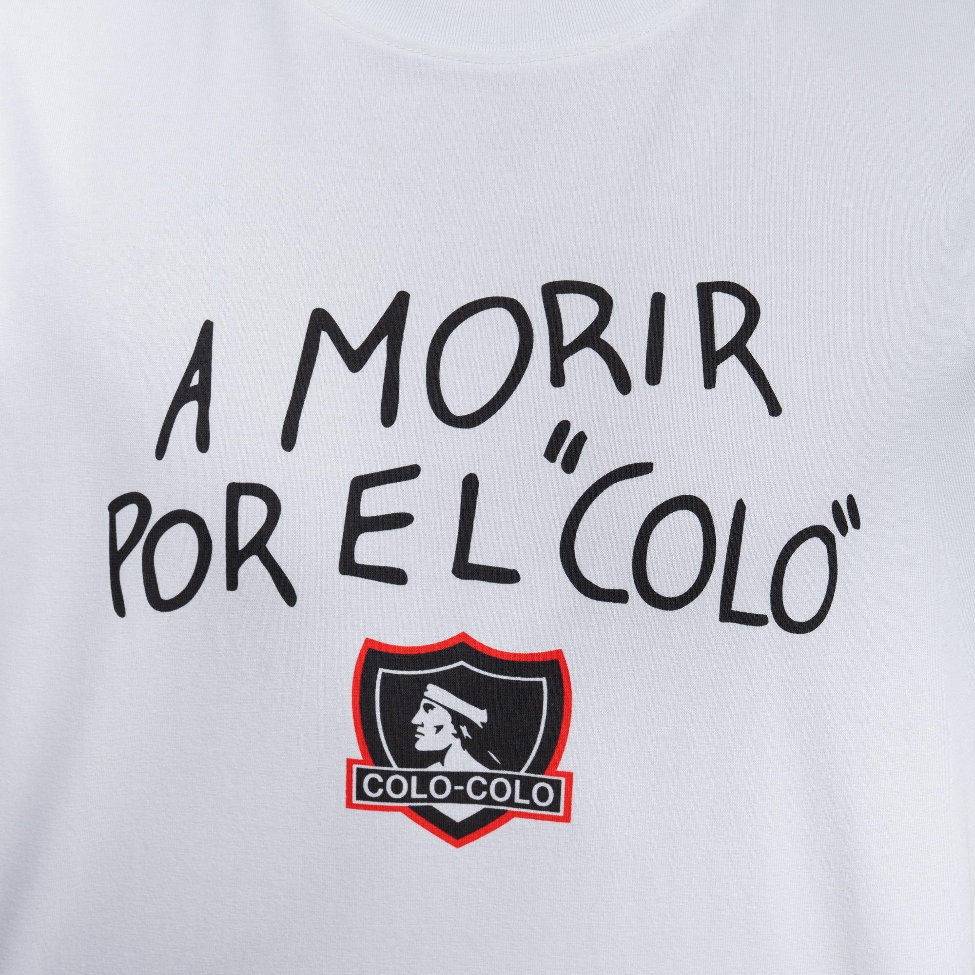 Polera Colo-Colo Urbano "Por el Colo" Blanco-2