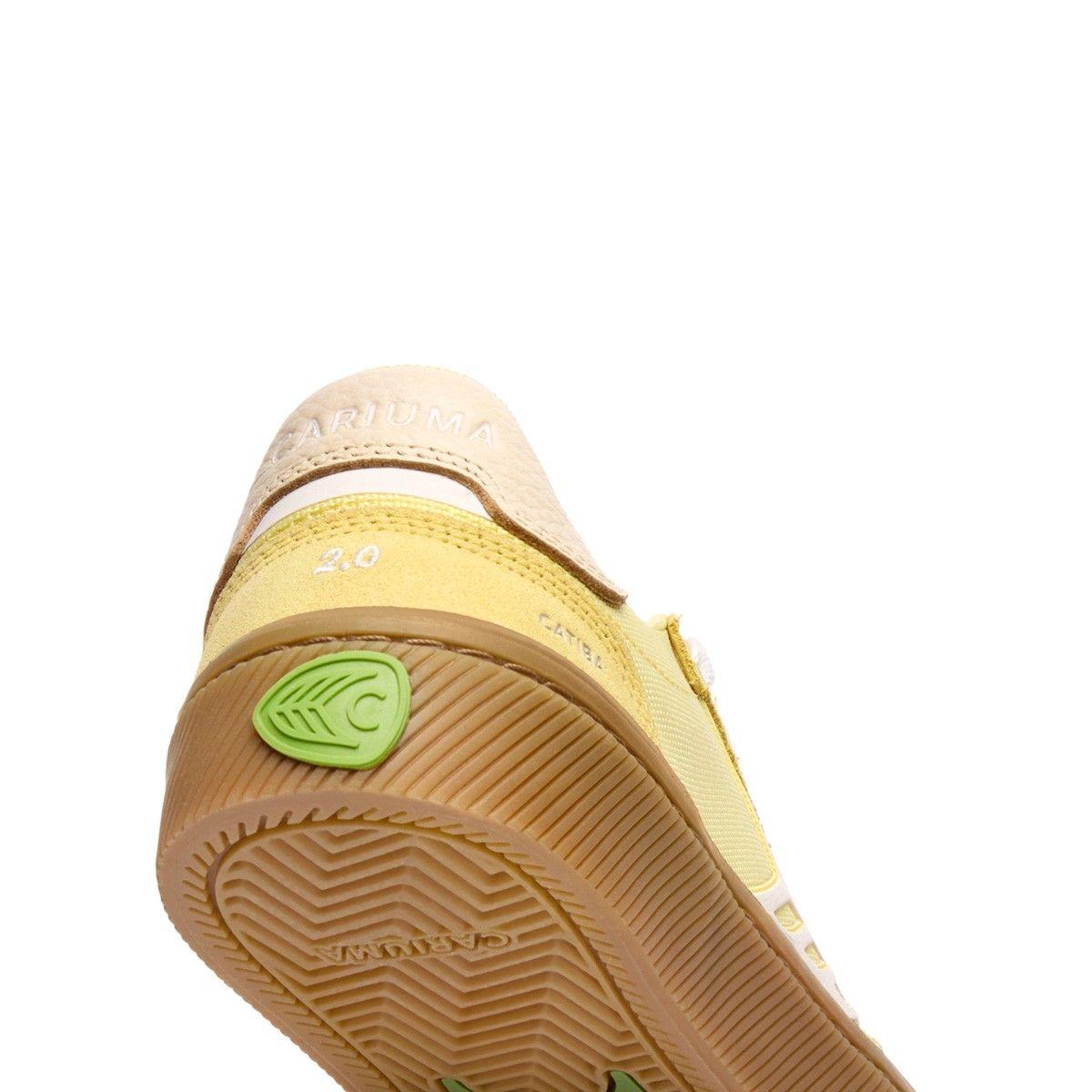 Zapatilla Cariuma Women CATIBA PRO 2.0 Suede Citrus Yellow-3