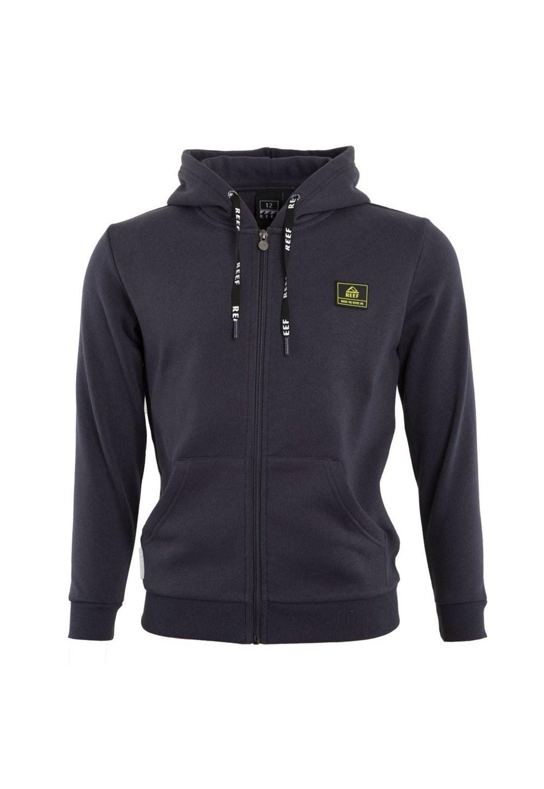 Poleron Full Zipper Kids Dark Grey-0