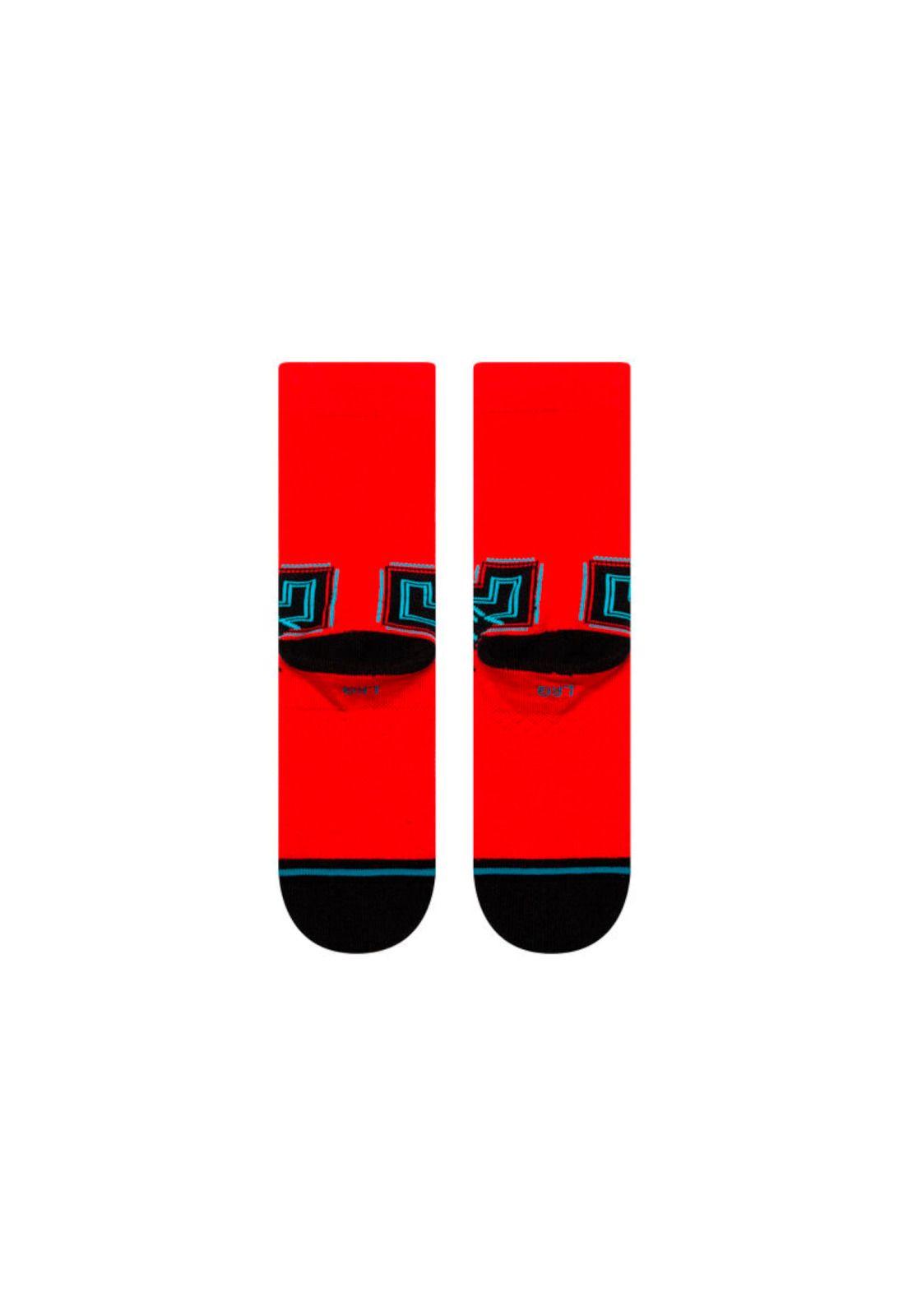 Stance Sock Kids Waka Waka Waka Red-2
