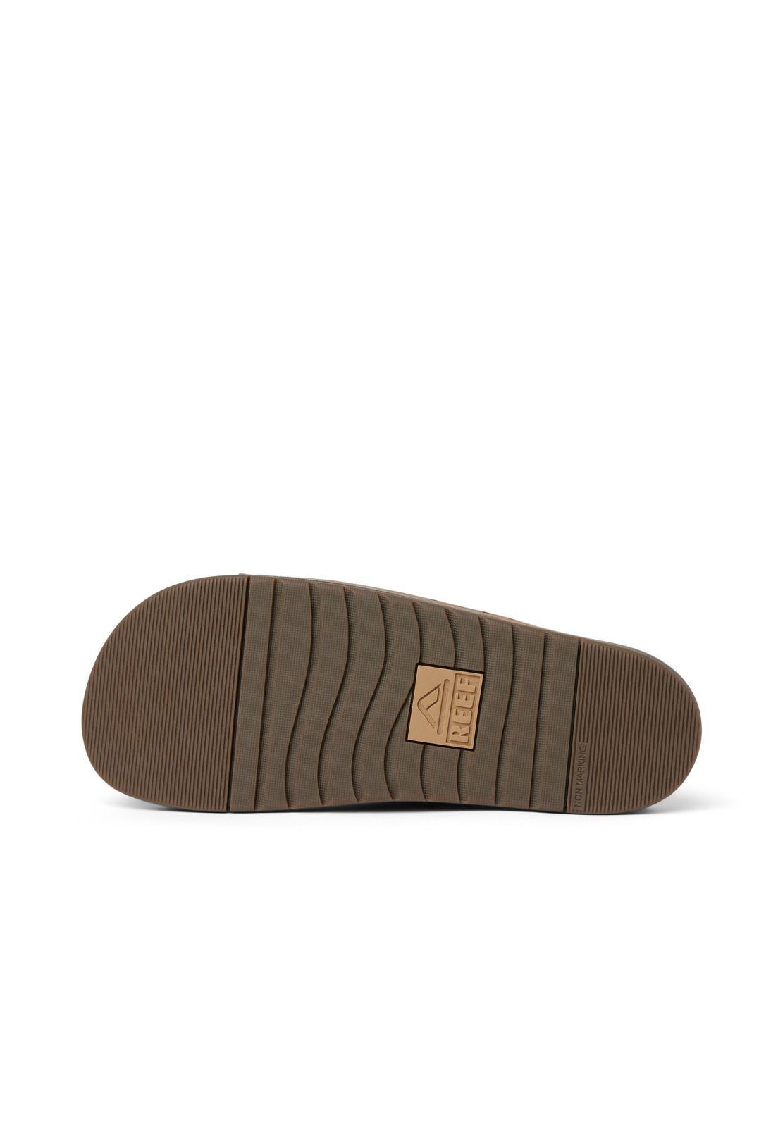 Sandalia Reef Men Ojai Two Bar Dark Brown Leather-3