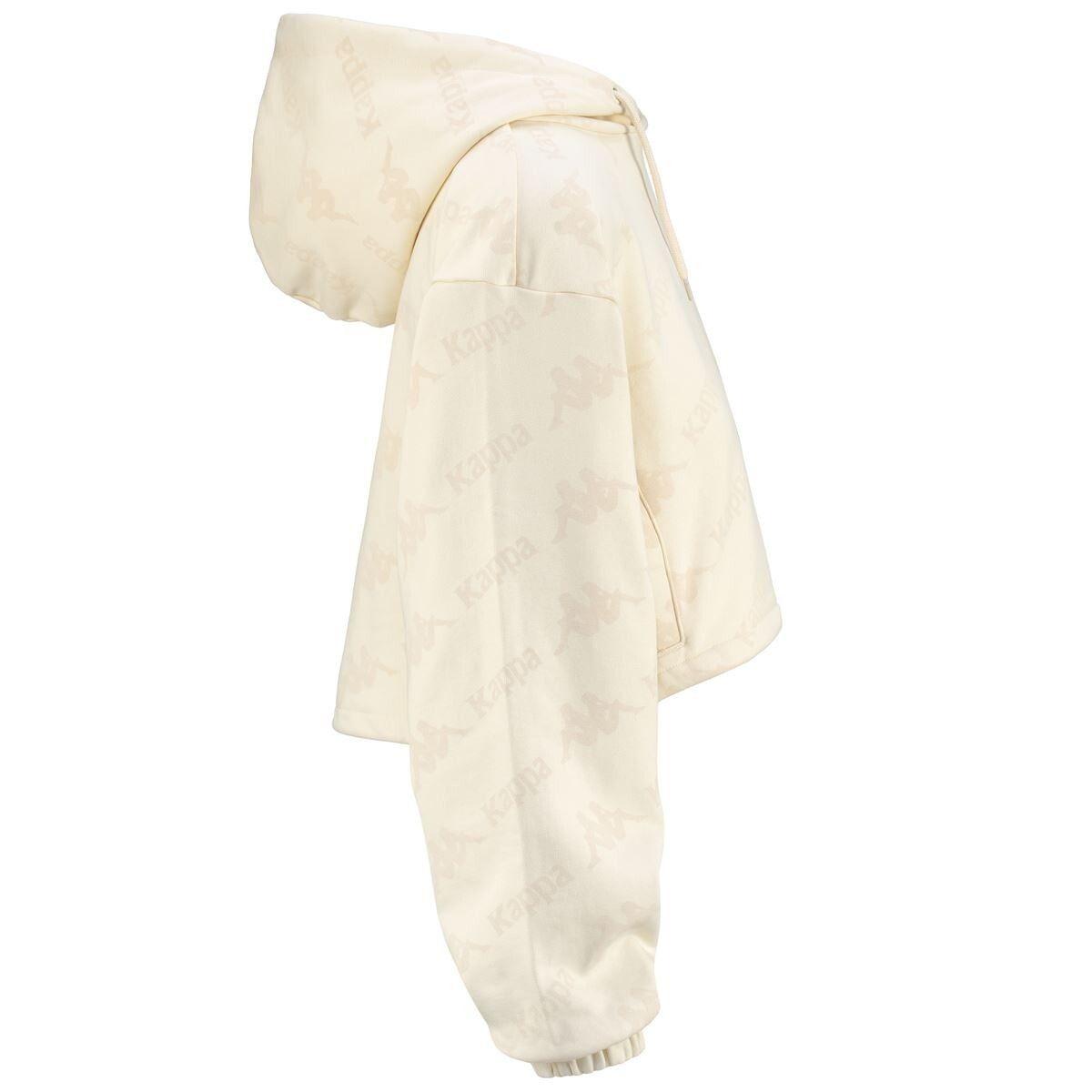 Poleron Crop Women Authentic Tropp White Antique-1