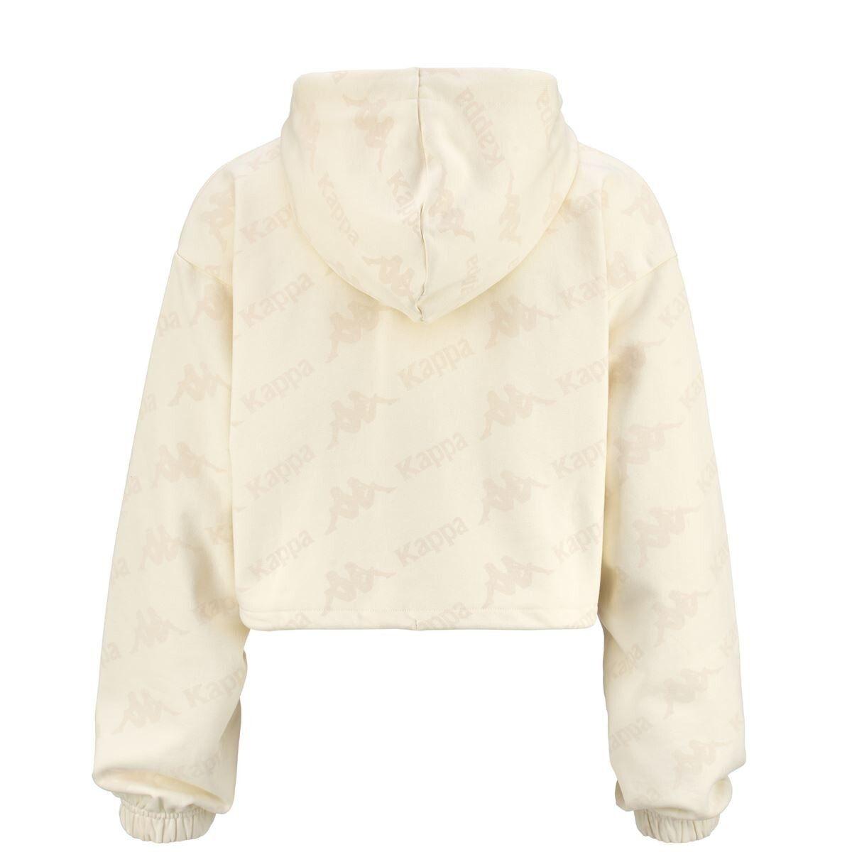 Poleron Crop Women Authentic Tropp White Antique-2