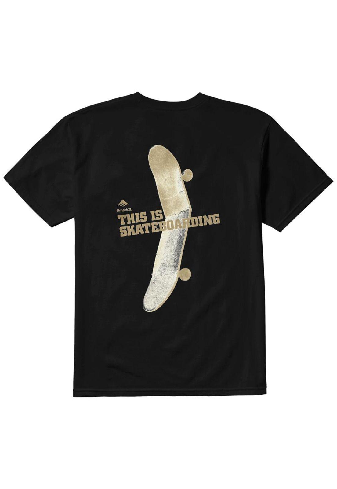 Polera "This is Skateboarding" Black-1