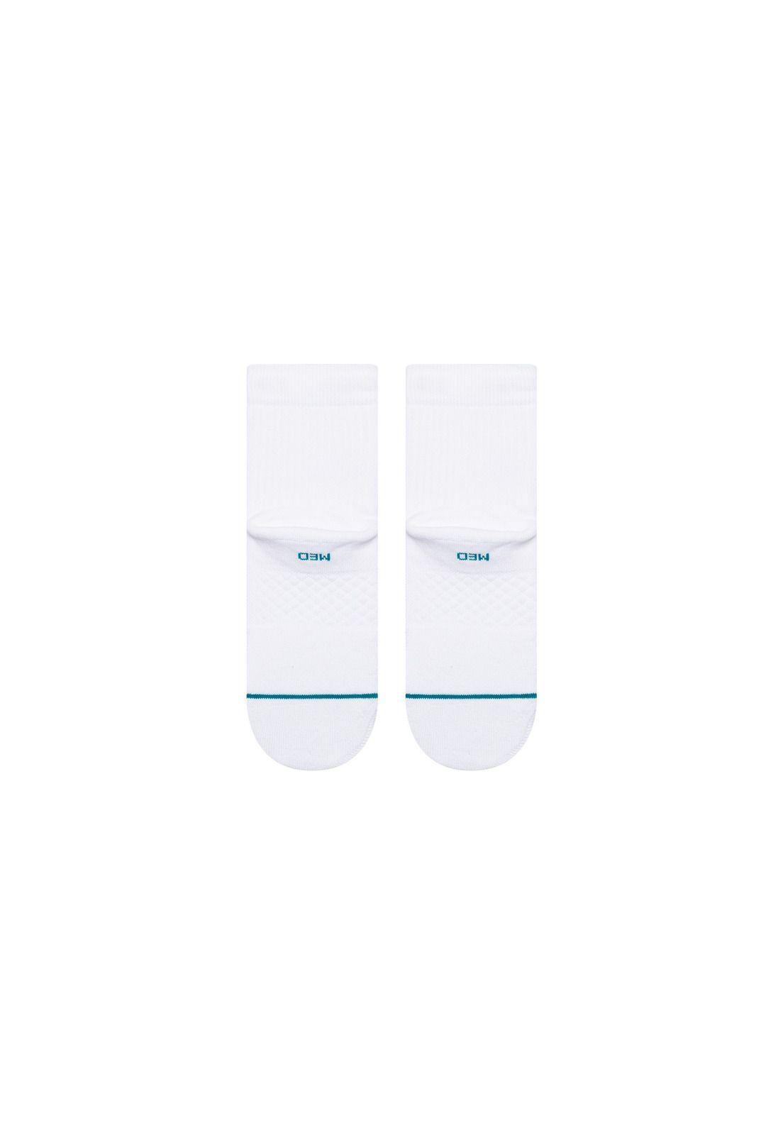 Stance Sock Icon Quarter White-2