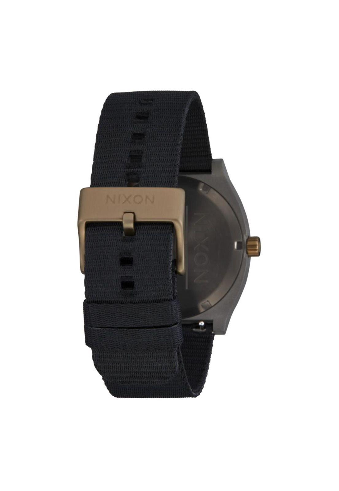 Reloj Time Teller Nylon Dark Gray Pumice Black-2