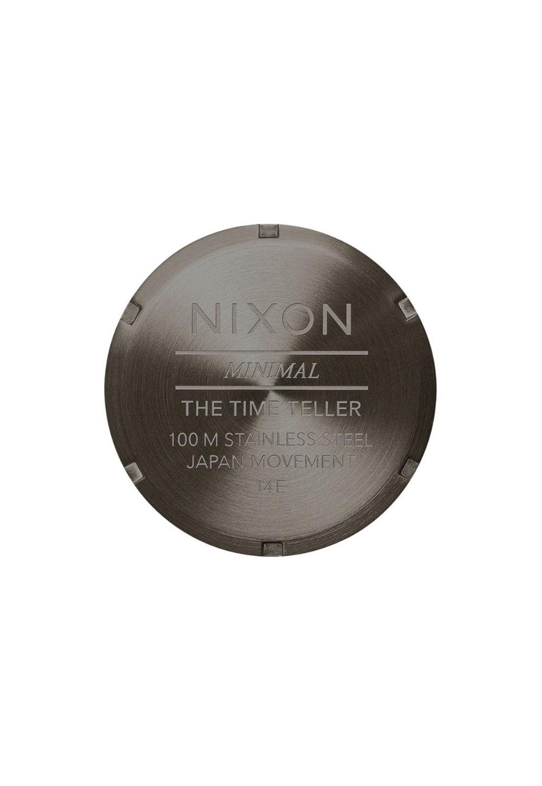 Reloj Time Teller Nylon Dark Gray Pumice Black-4