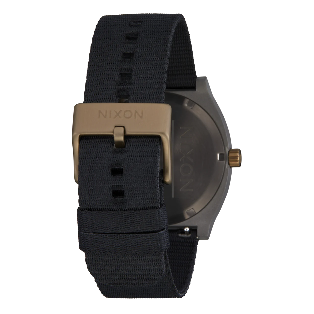 Reloj Time Teller Nylon Dark Gray Pumice Black-3