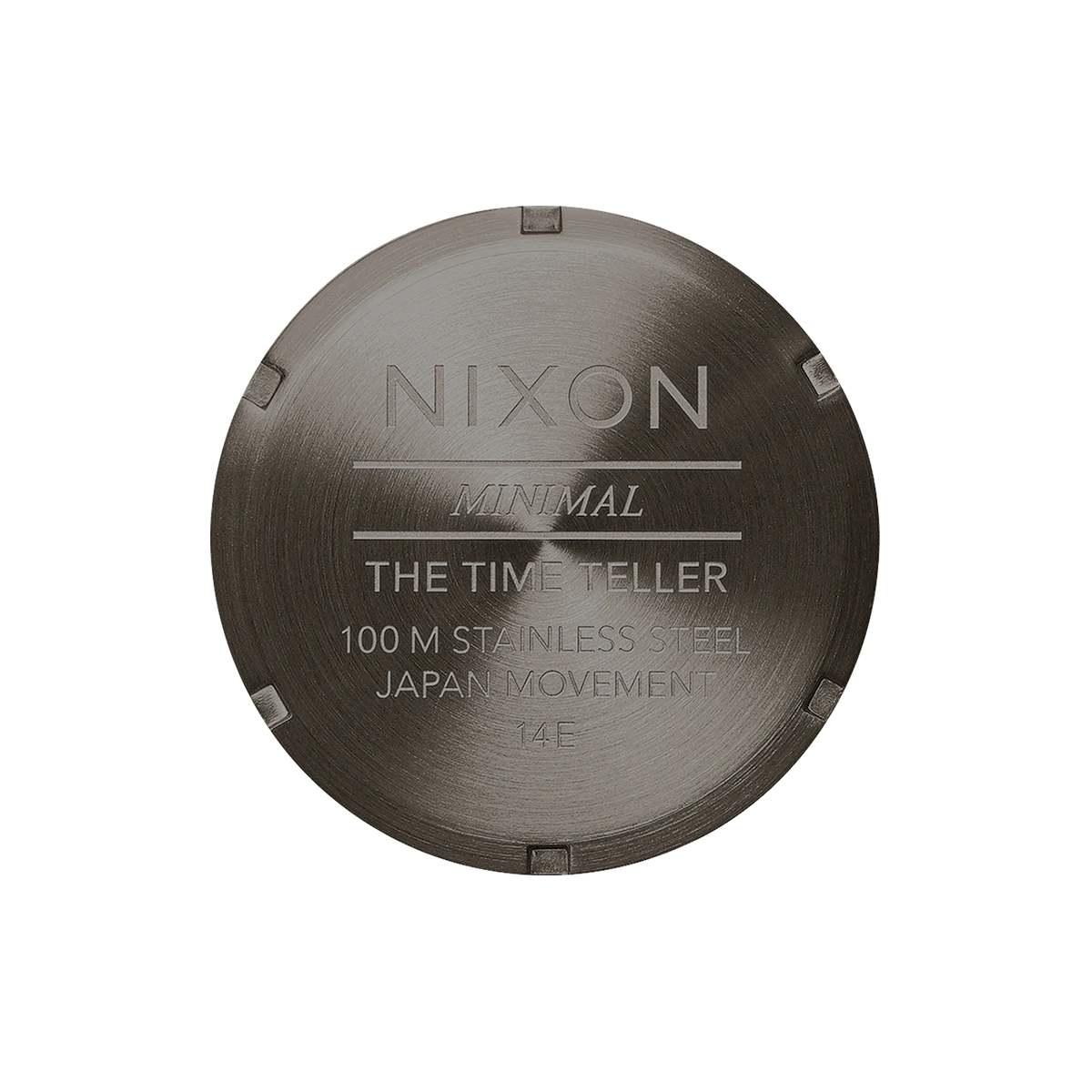 Reloj Time Teller Nylon Dark Gray Pumice Black-4