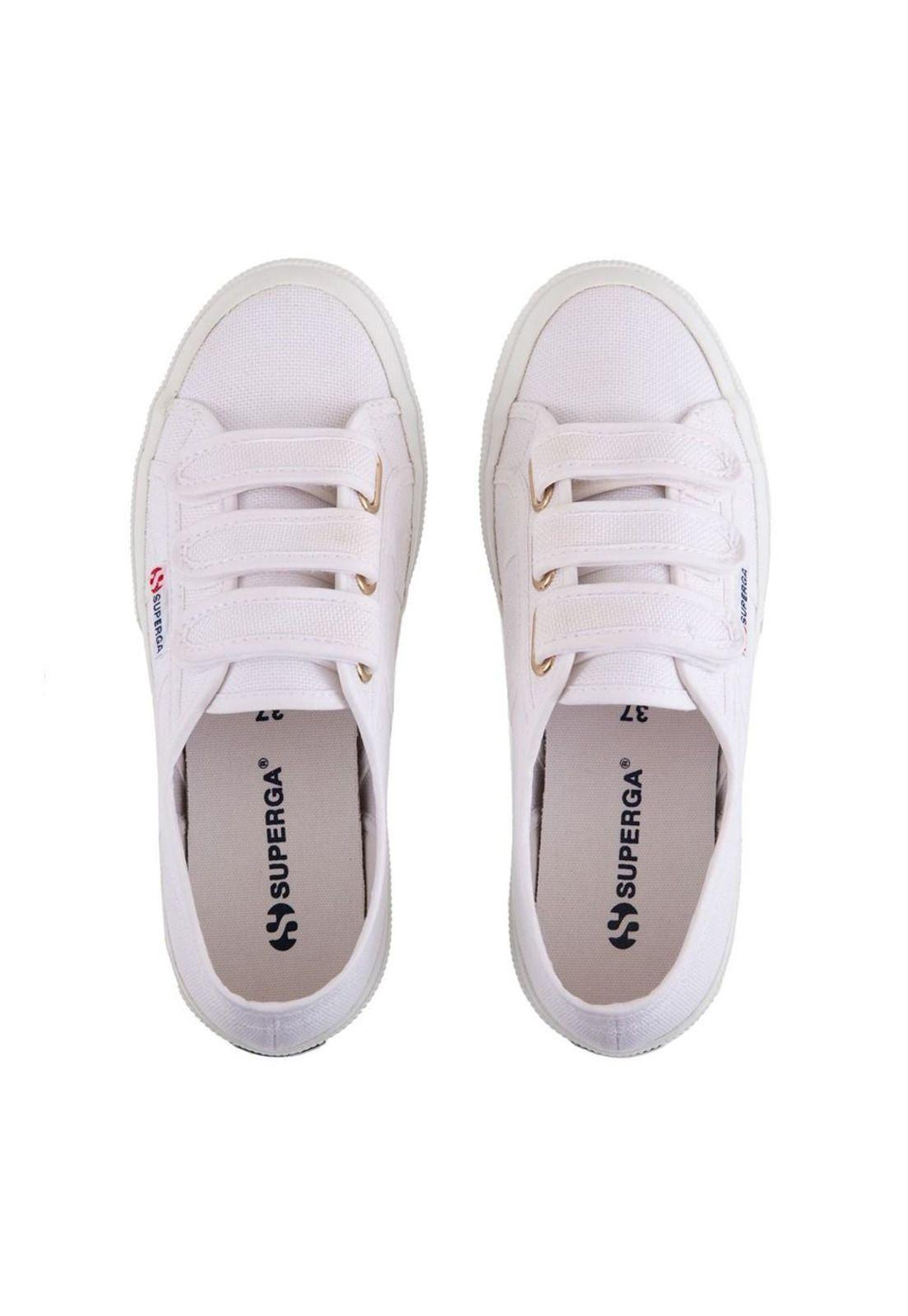 Zapatilla 2750 Cot3strapu White Pale Gold Superga-2