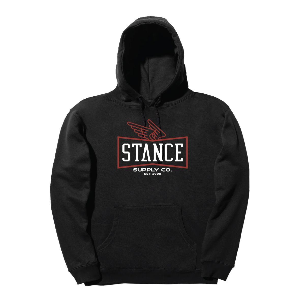 Polerón Hoodie Winged Black-0
