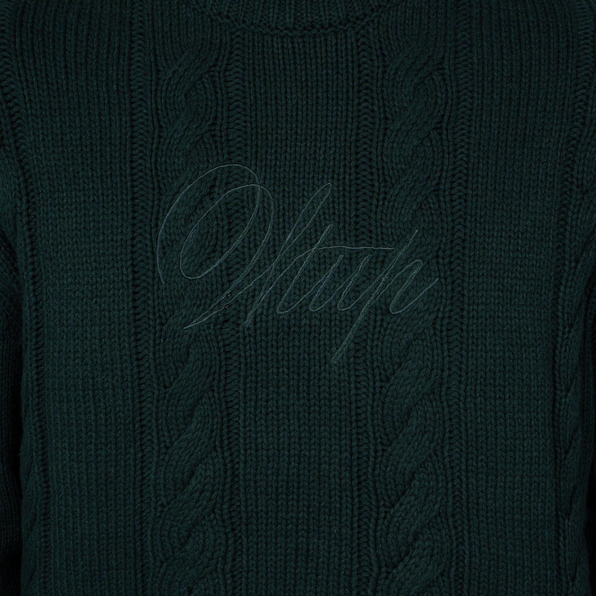 Sweater WhatUp Dark Green-3