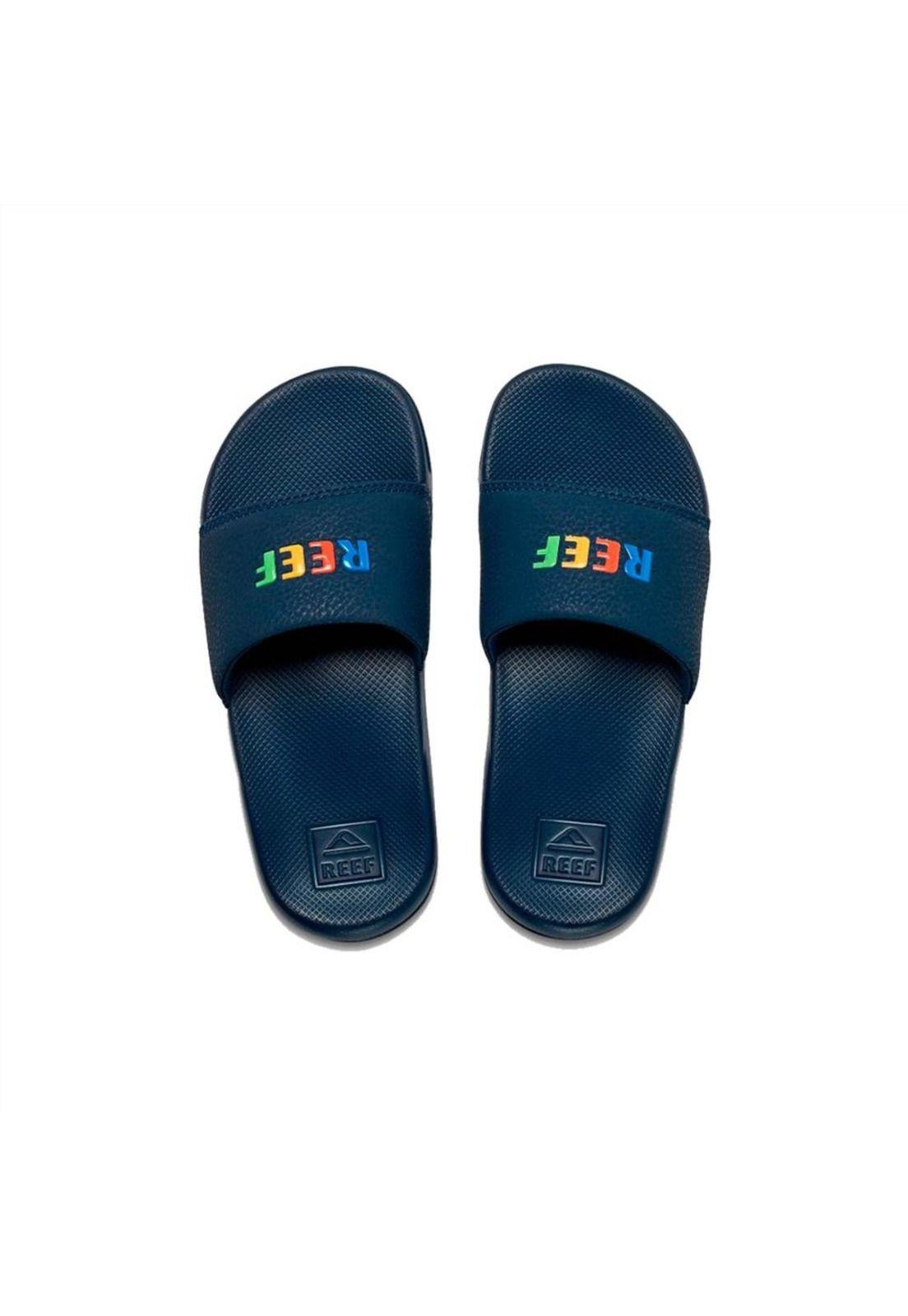 Sandalia Kids One Slide Blue Multi-1