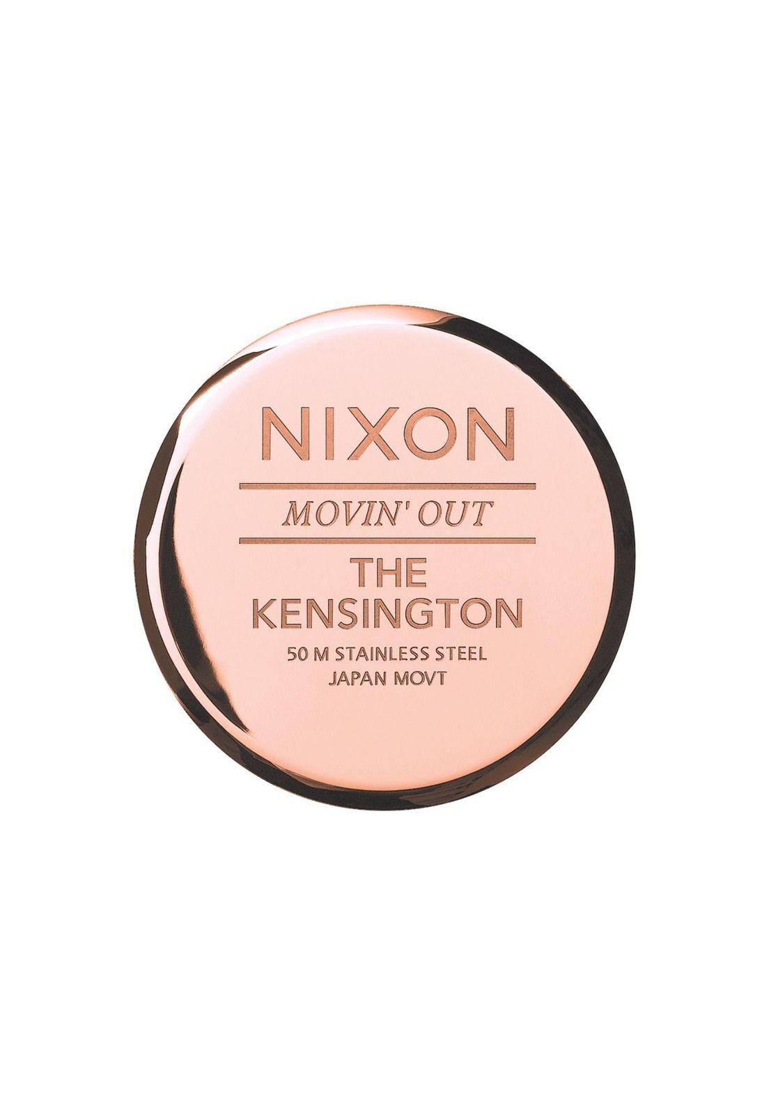 Reloj Kensington Rose Gold Black Nixon-3