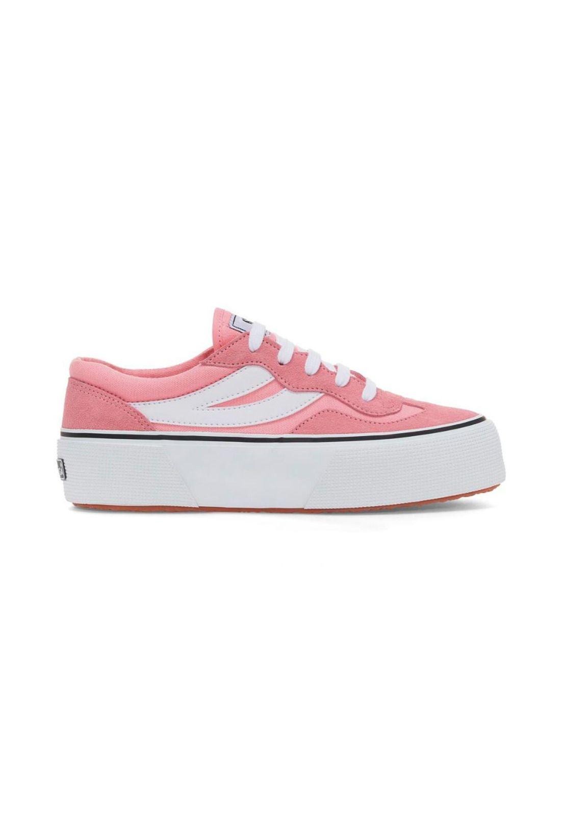 Zapatilla 3041 Revolley Colorblock Platform Pink-0