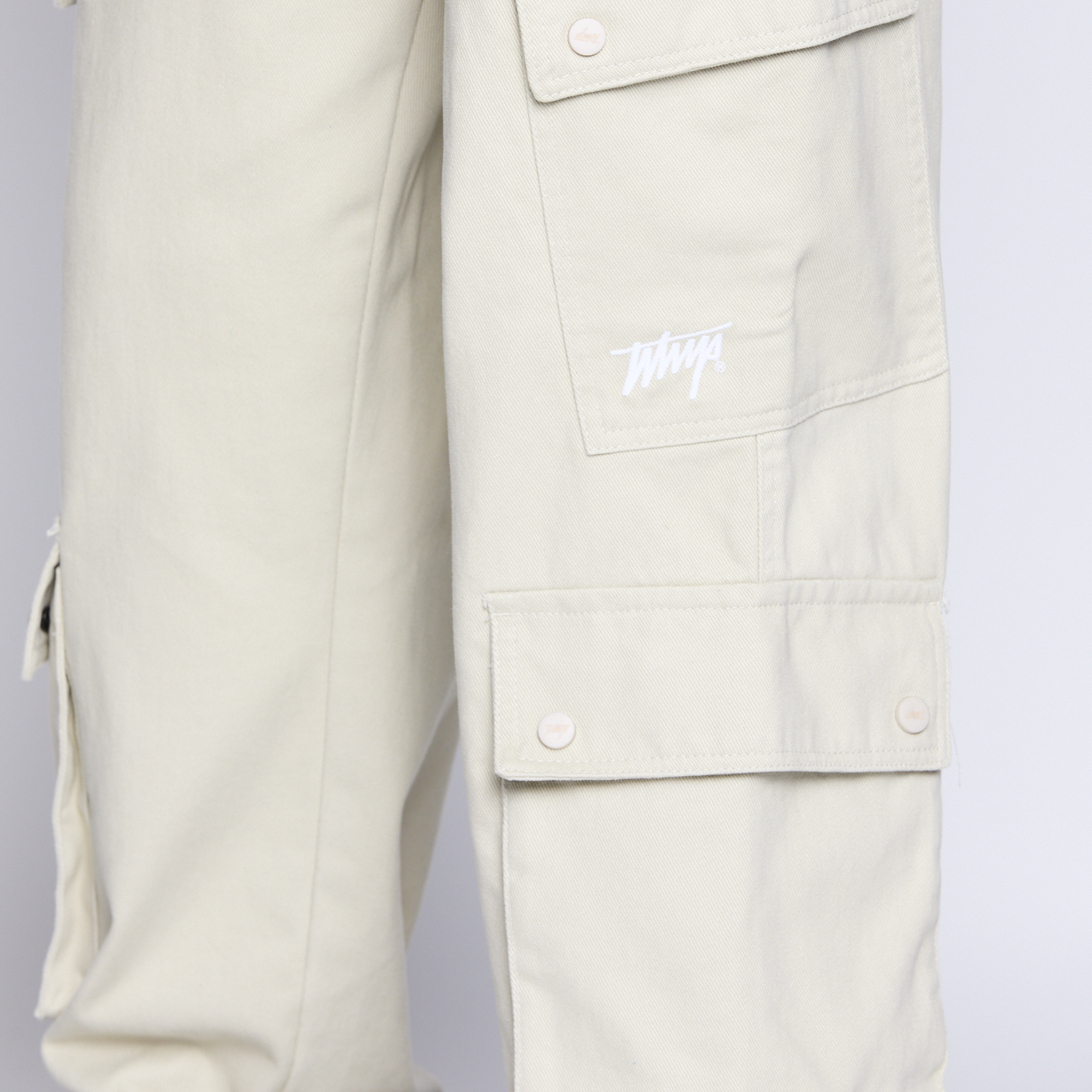 Pantalon Whatup Men Cargo Beige Low Logo-7