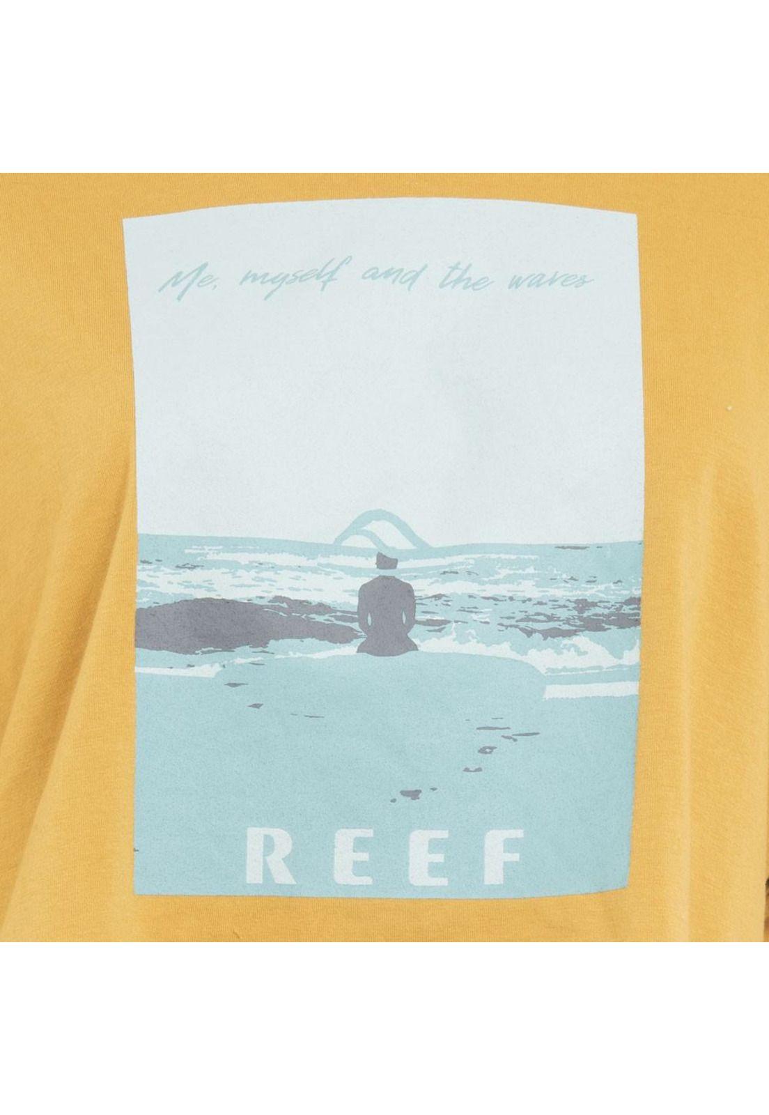 Crop Top Women Mustard Print Surf-3