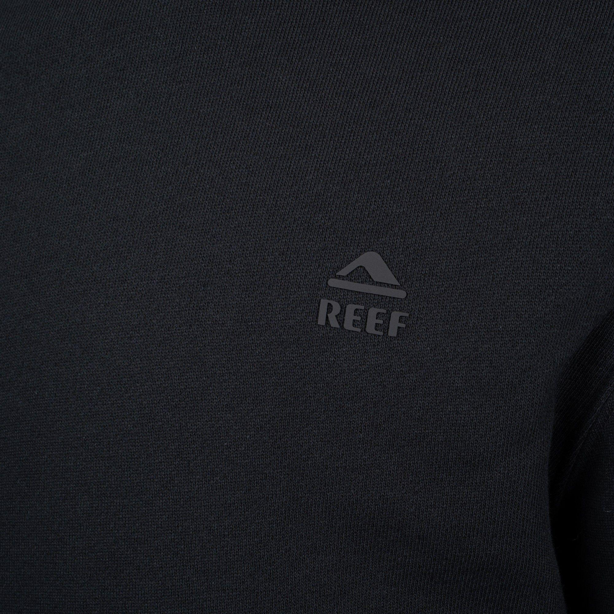 Polerón Reef Men Crew All Black-2