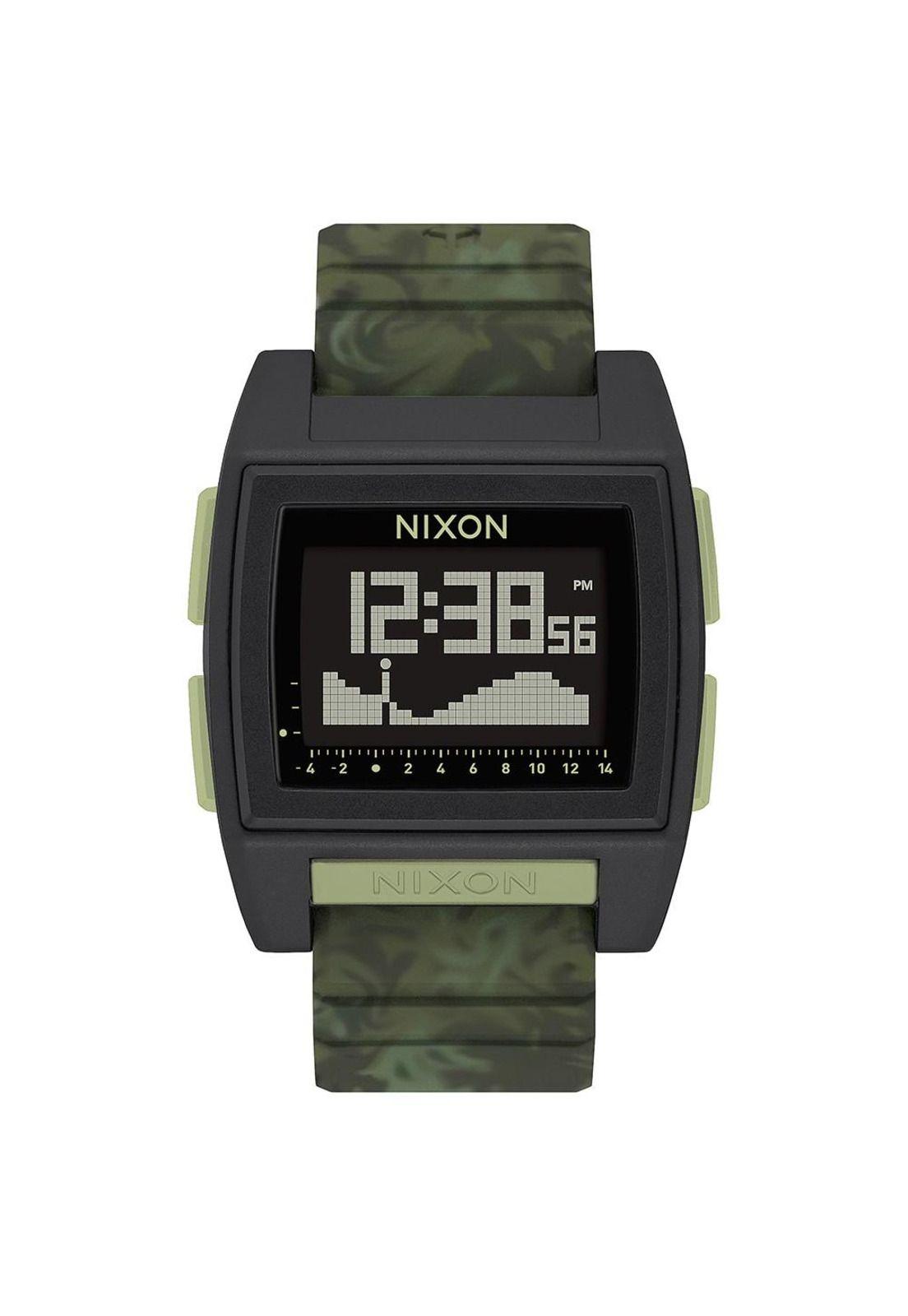 Reloj Base Tide Pro Green Camo-0