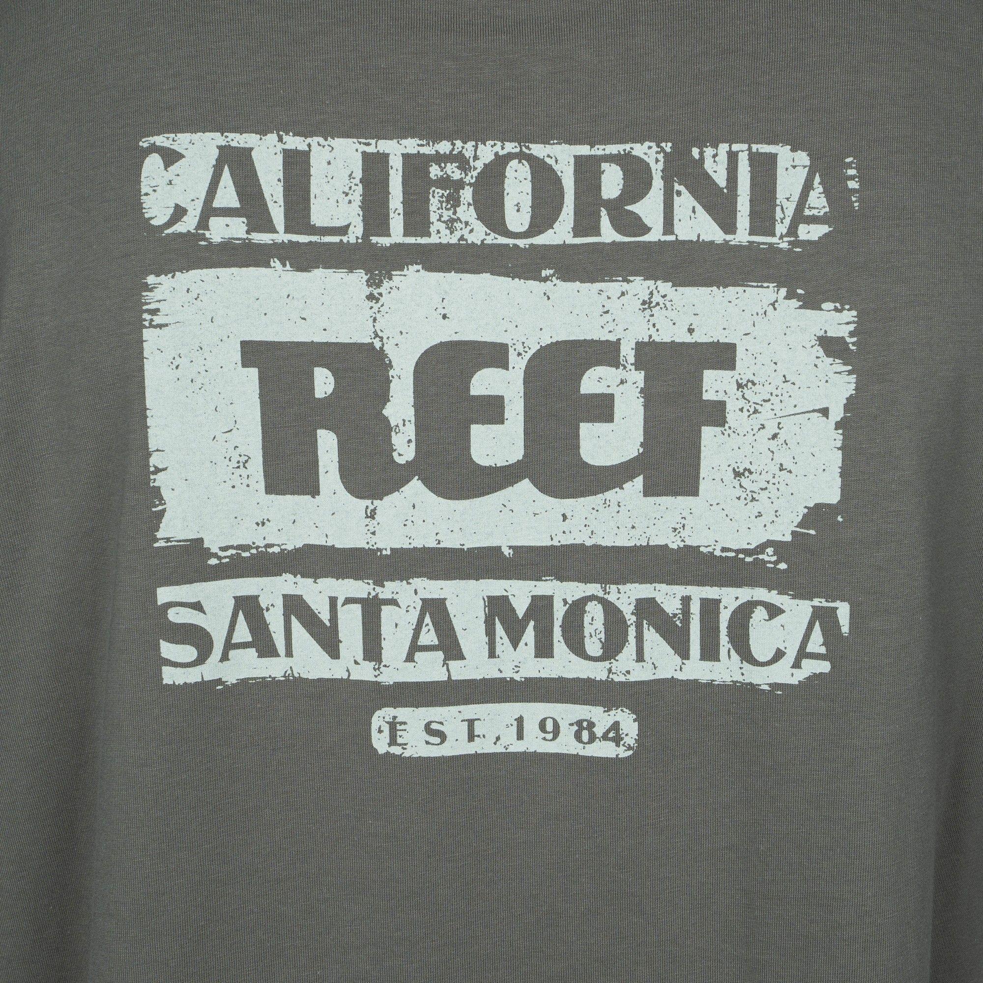 Polera Reef Men Santa Monica Green-2
