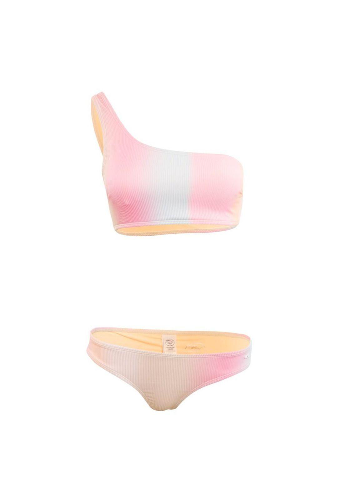 Bikini Women Pink Gradiant-0
