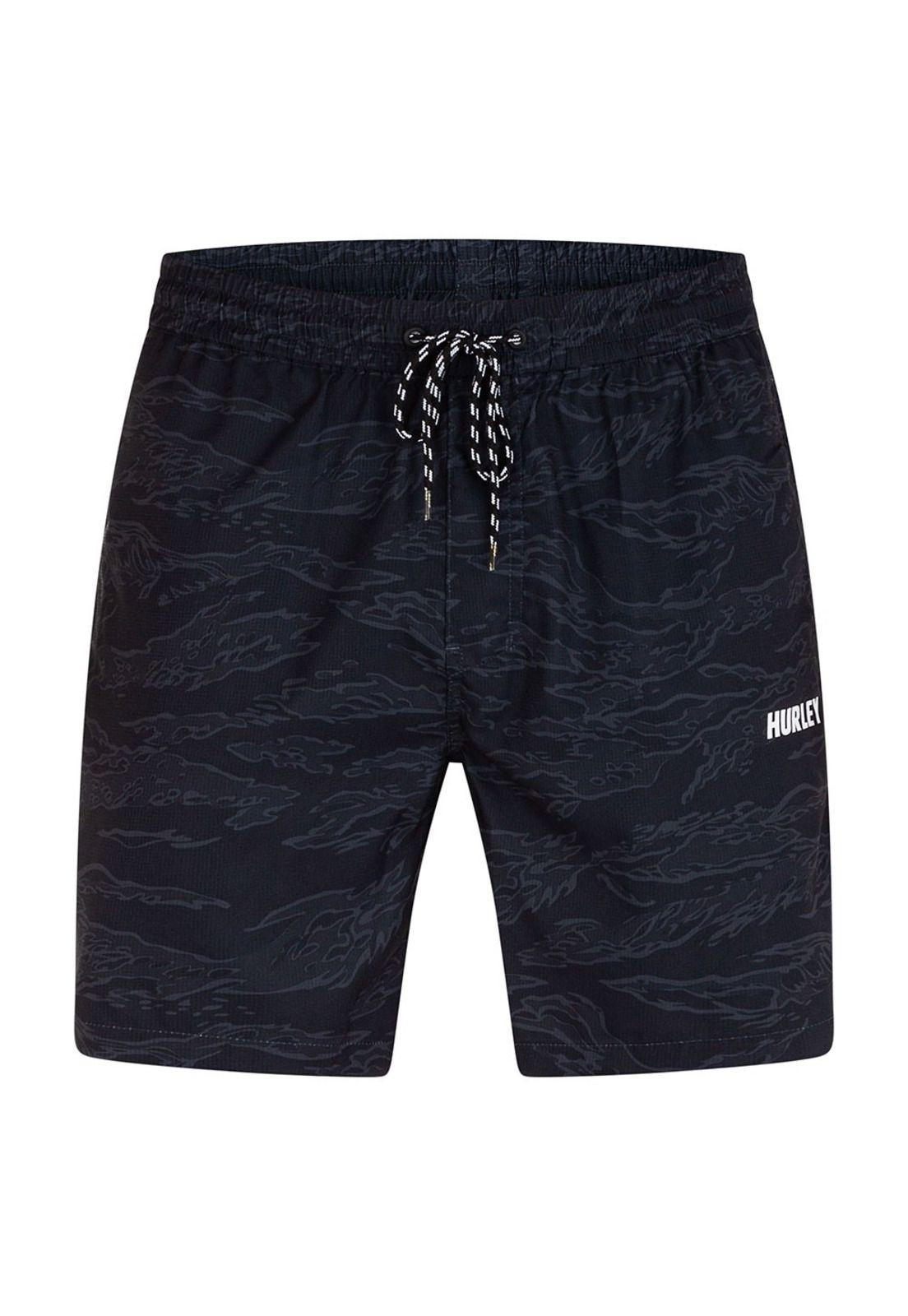 Short Expedition Dri Trek 17.5 Black Multi Hurley-0